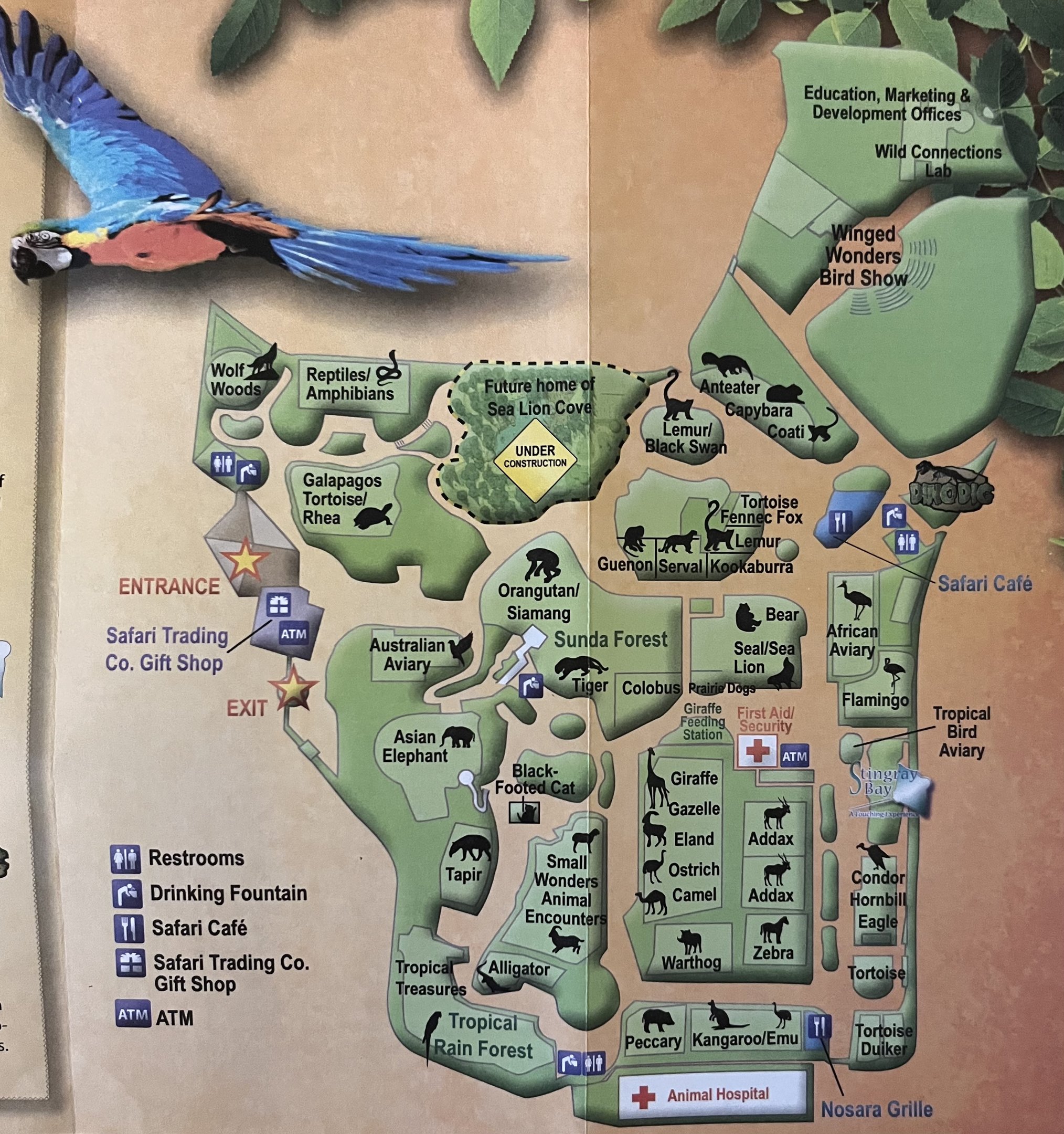 Zoo Map - 2011