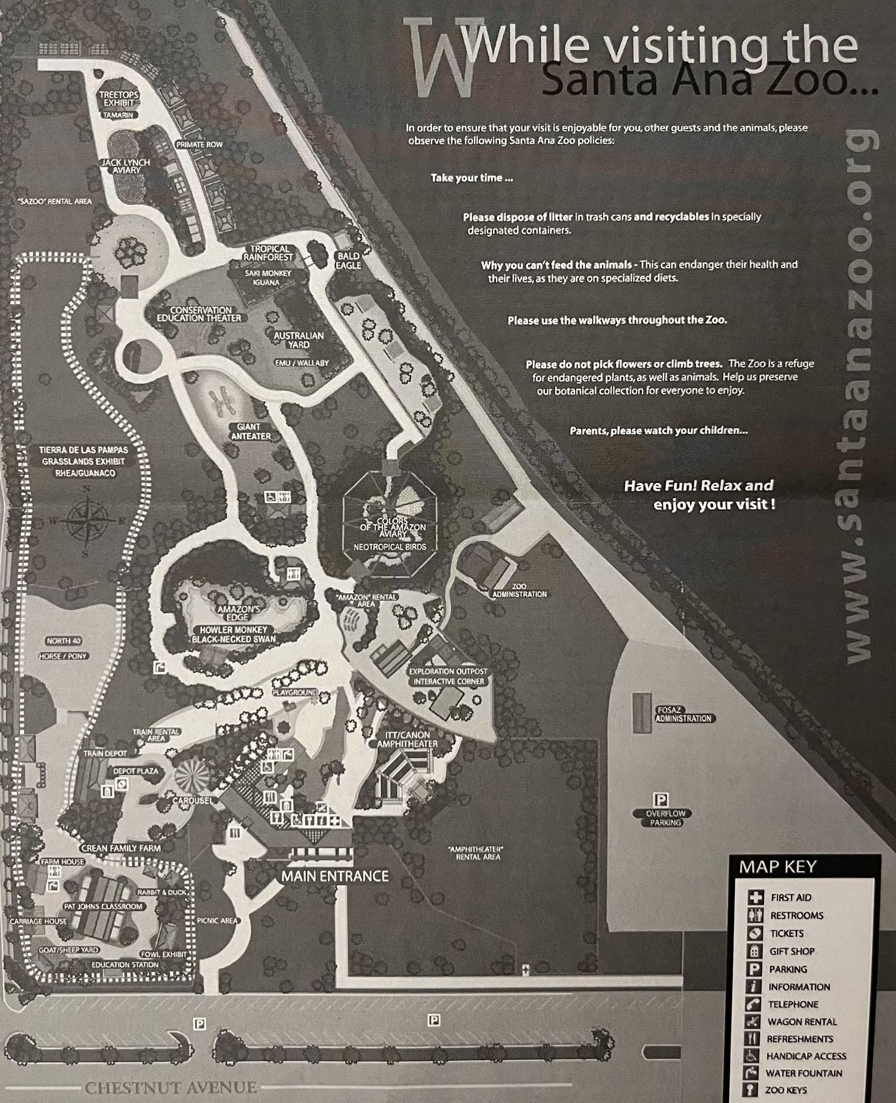 Zoo Map - 2011
