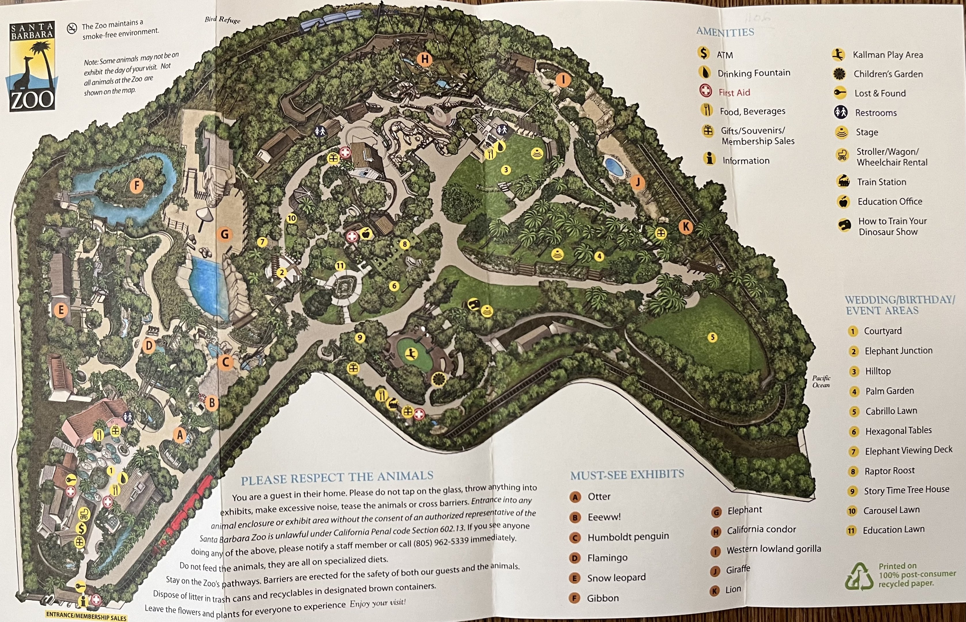 Zoo Map - 2011