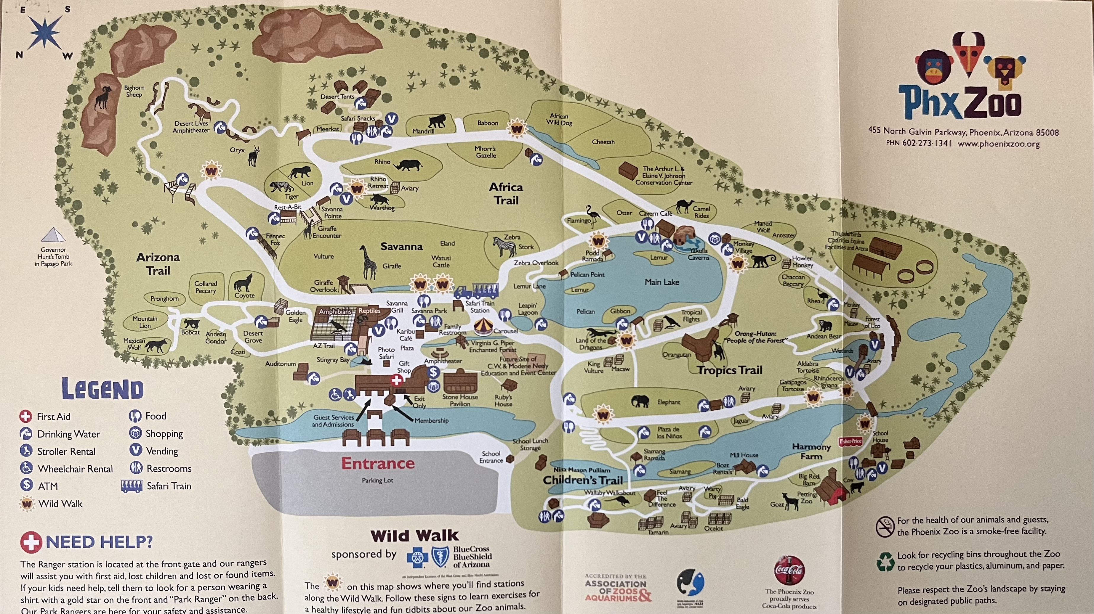 Zoo Map - 2011