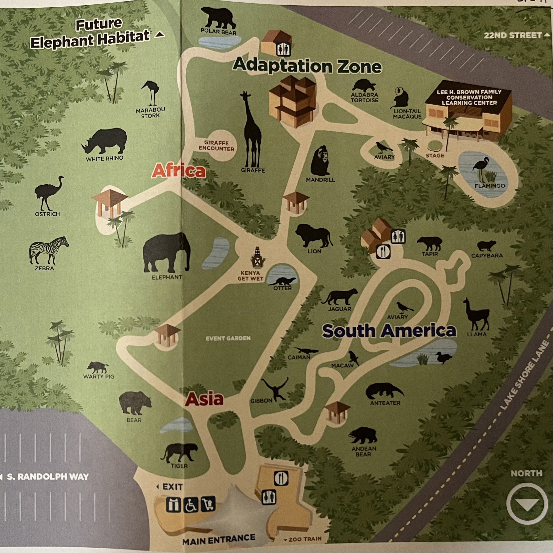 Zoo Map - 2011