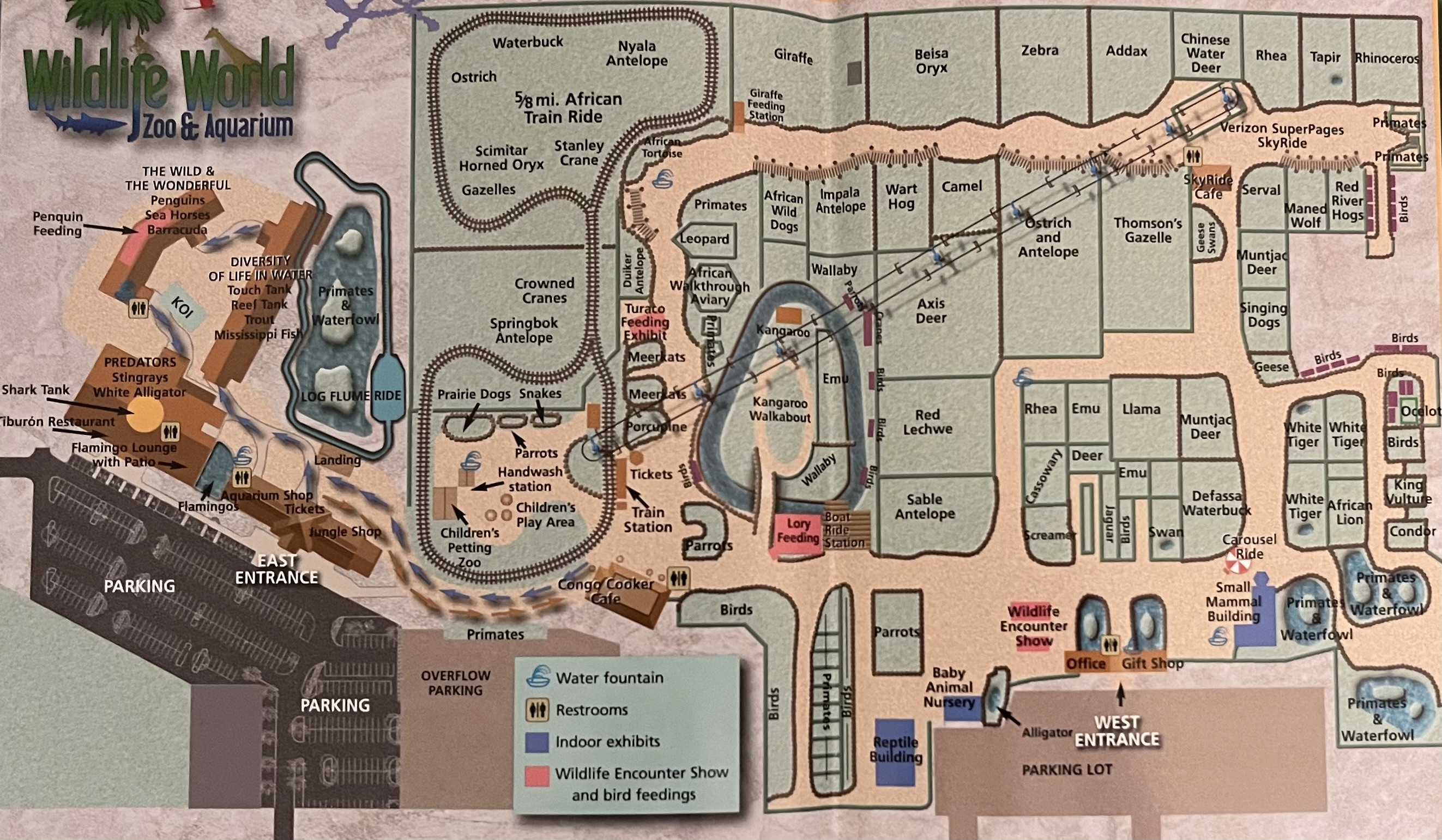 Zoo Map - 2011