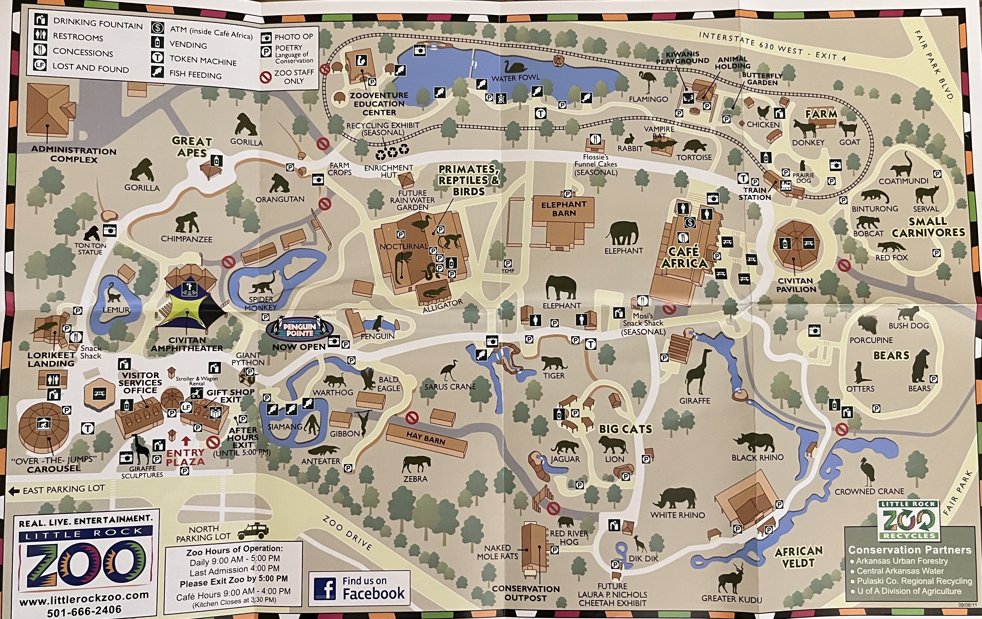Zoo Map - 2011