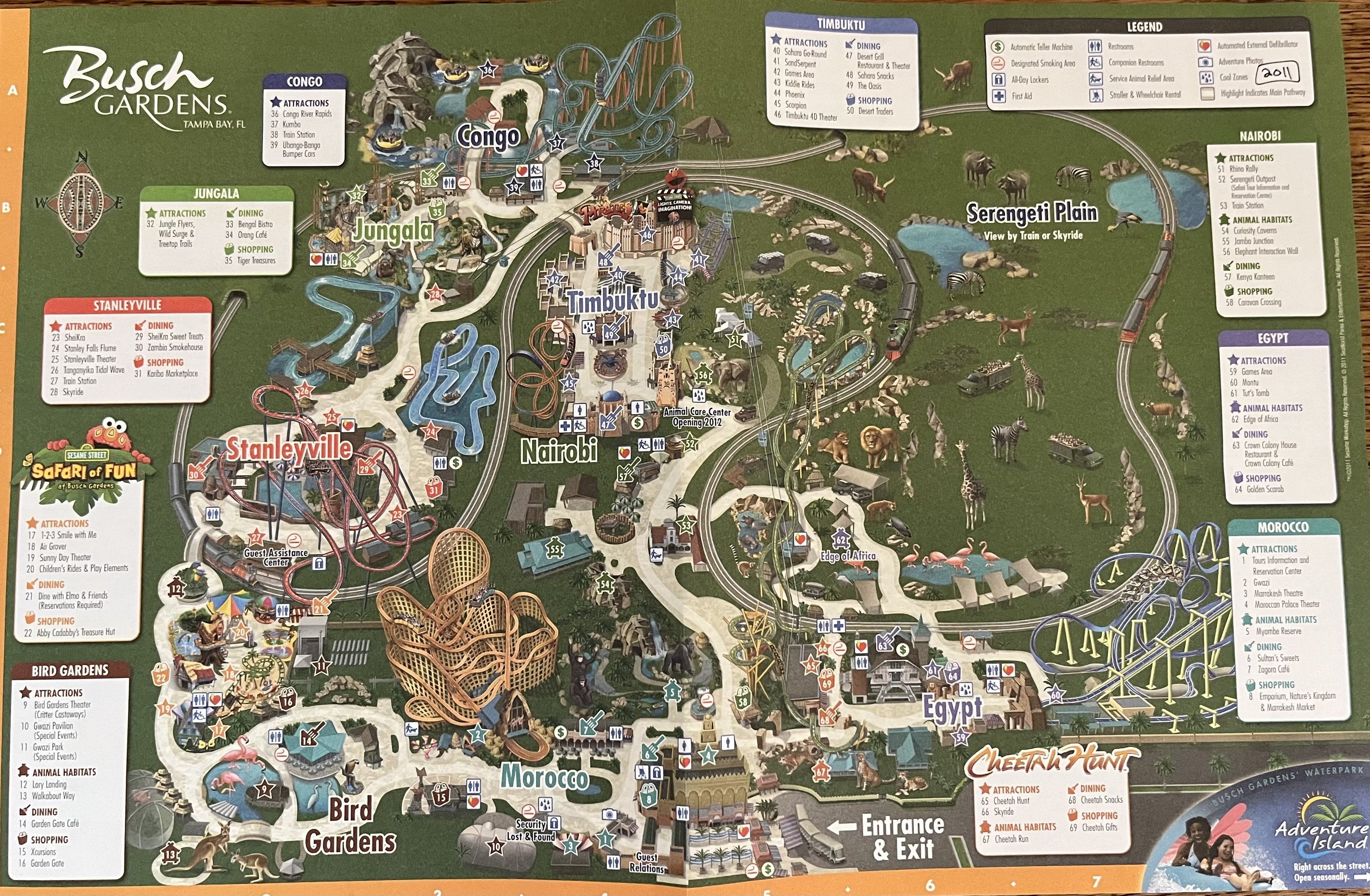 Zoo Map - 2011