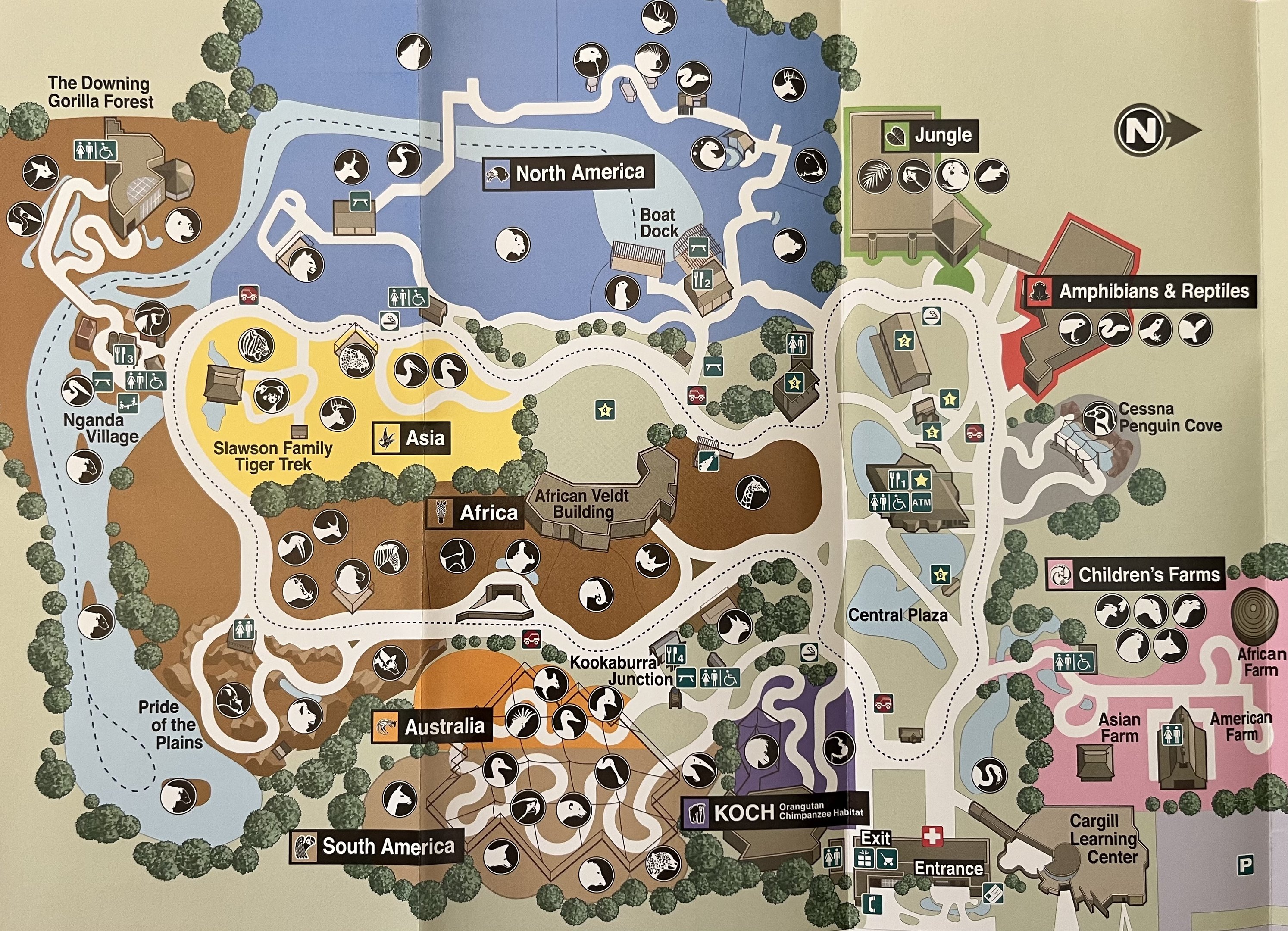 Zoo Map - 2011