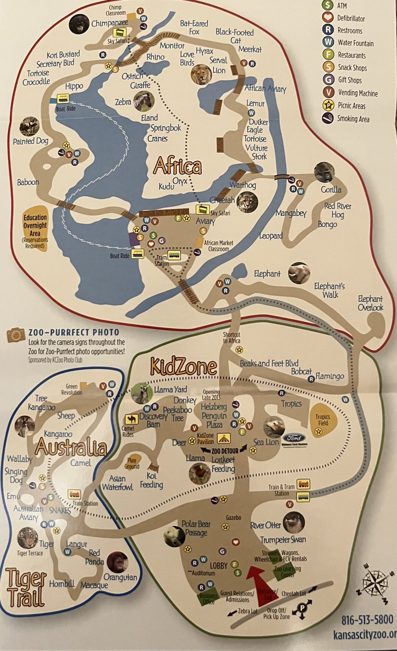 Zoo Map - 2011