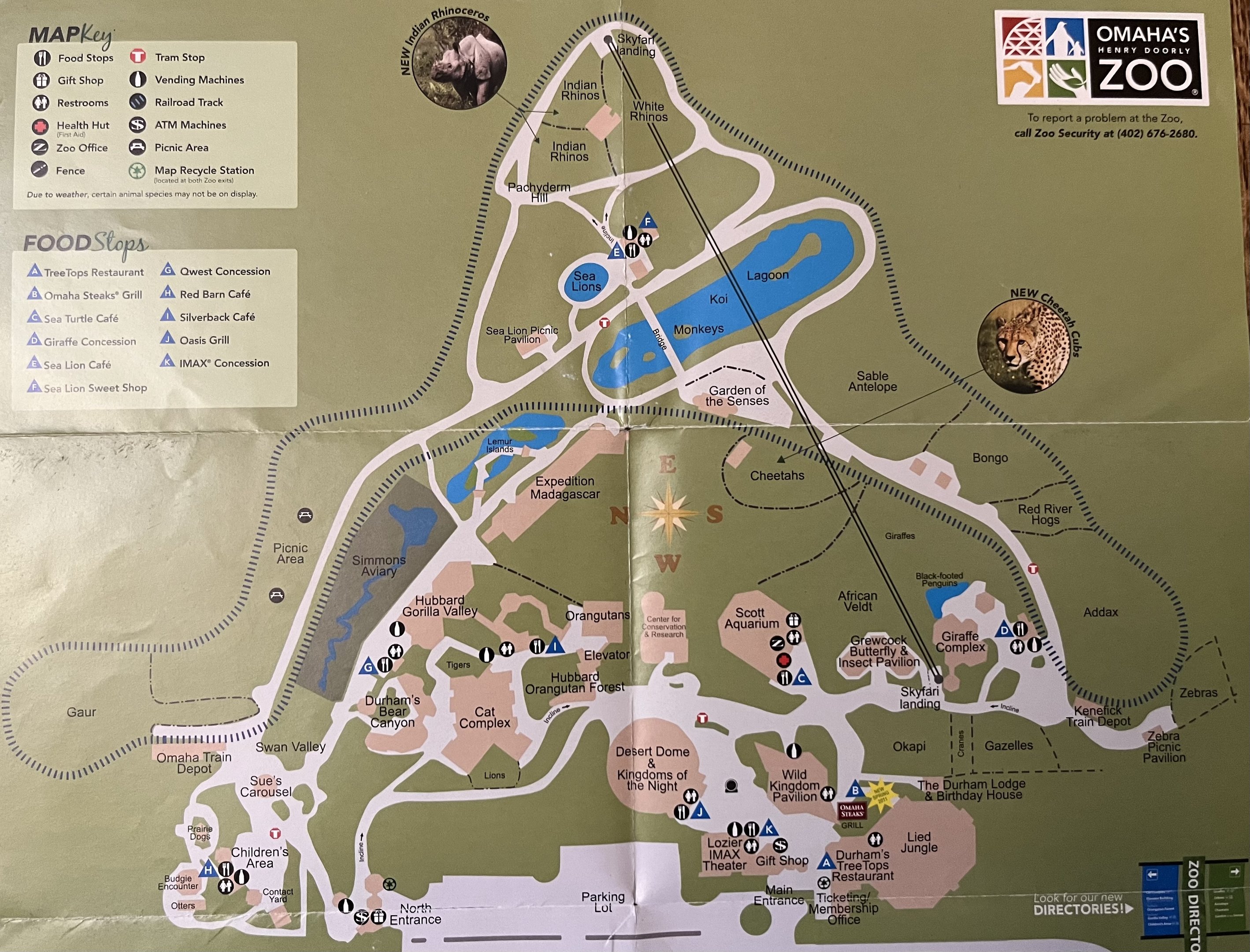 Zoo Map - 2011