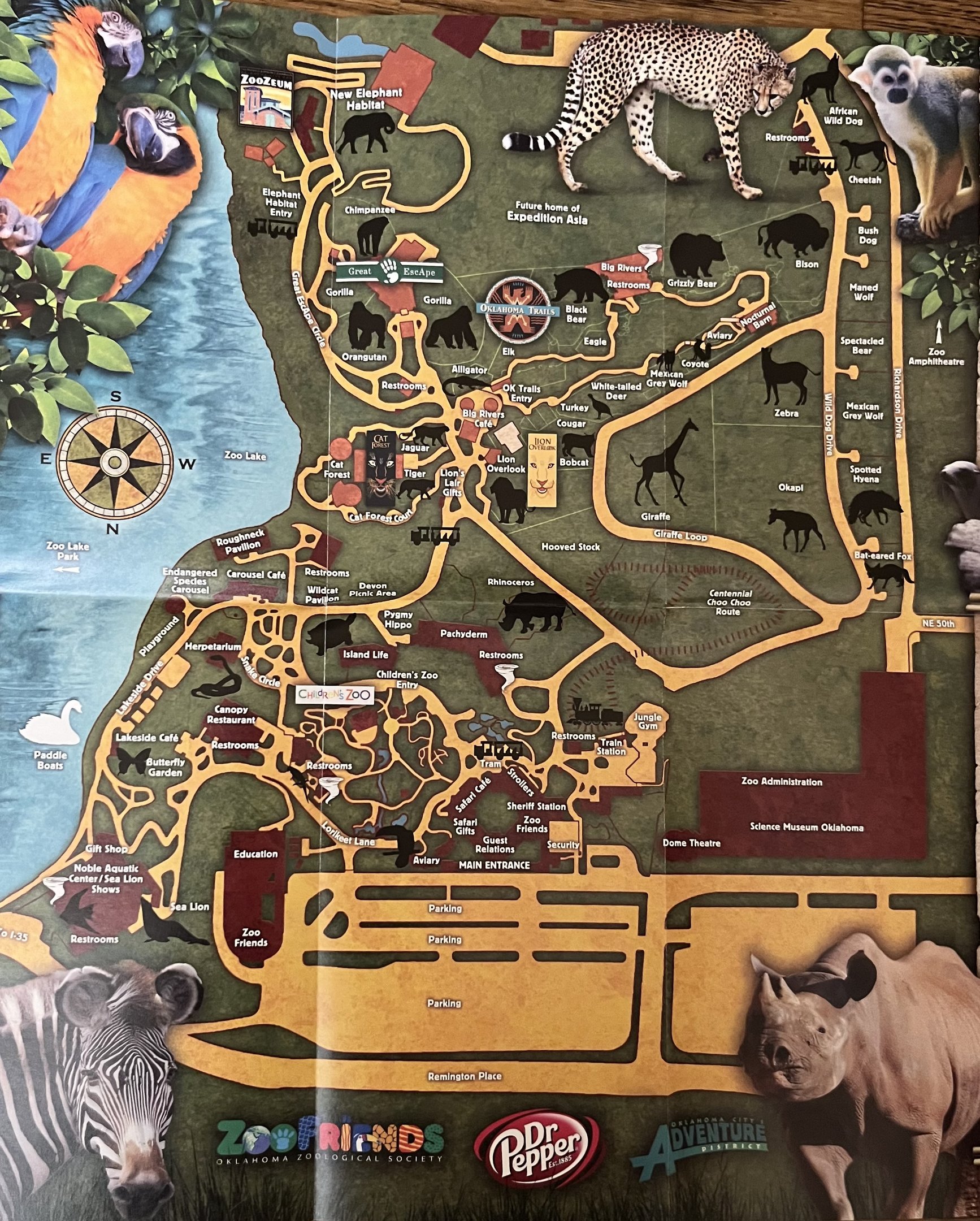 Zoo Map - 2011