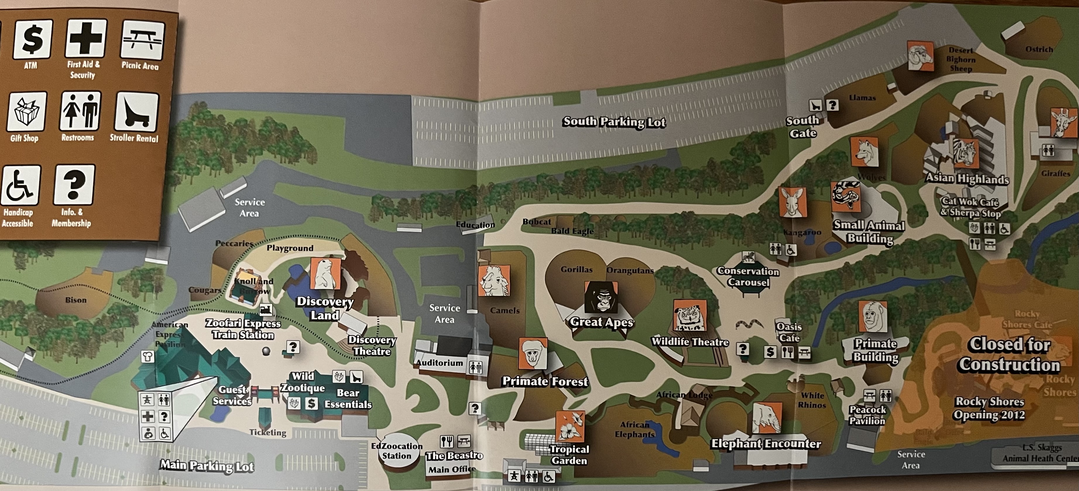 Zoo Map - 2011