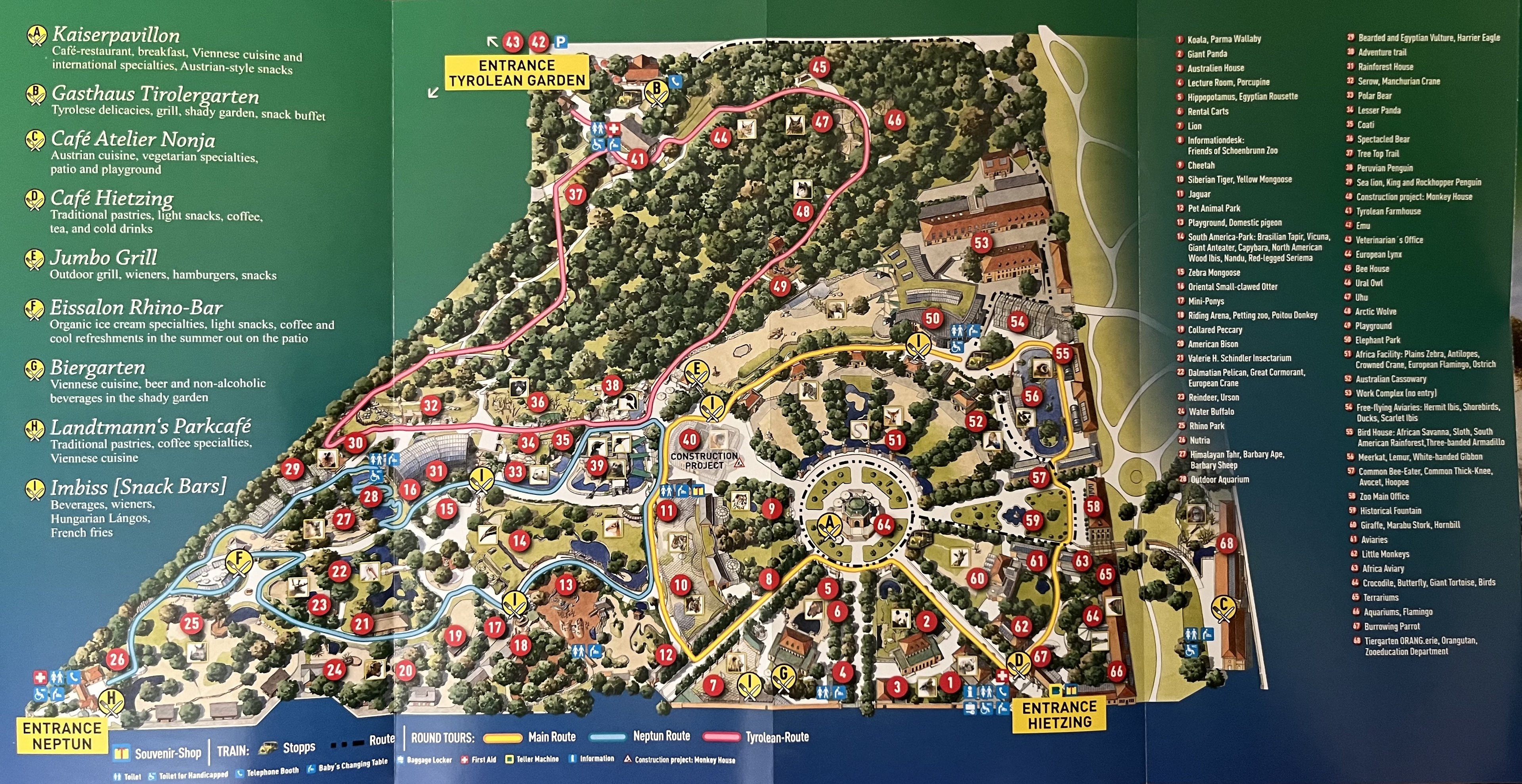 Zoo Map - 2011