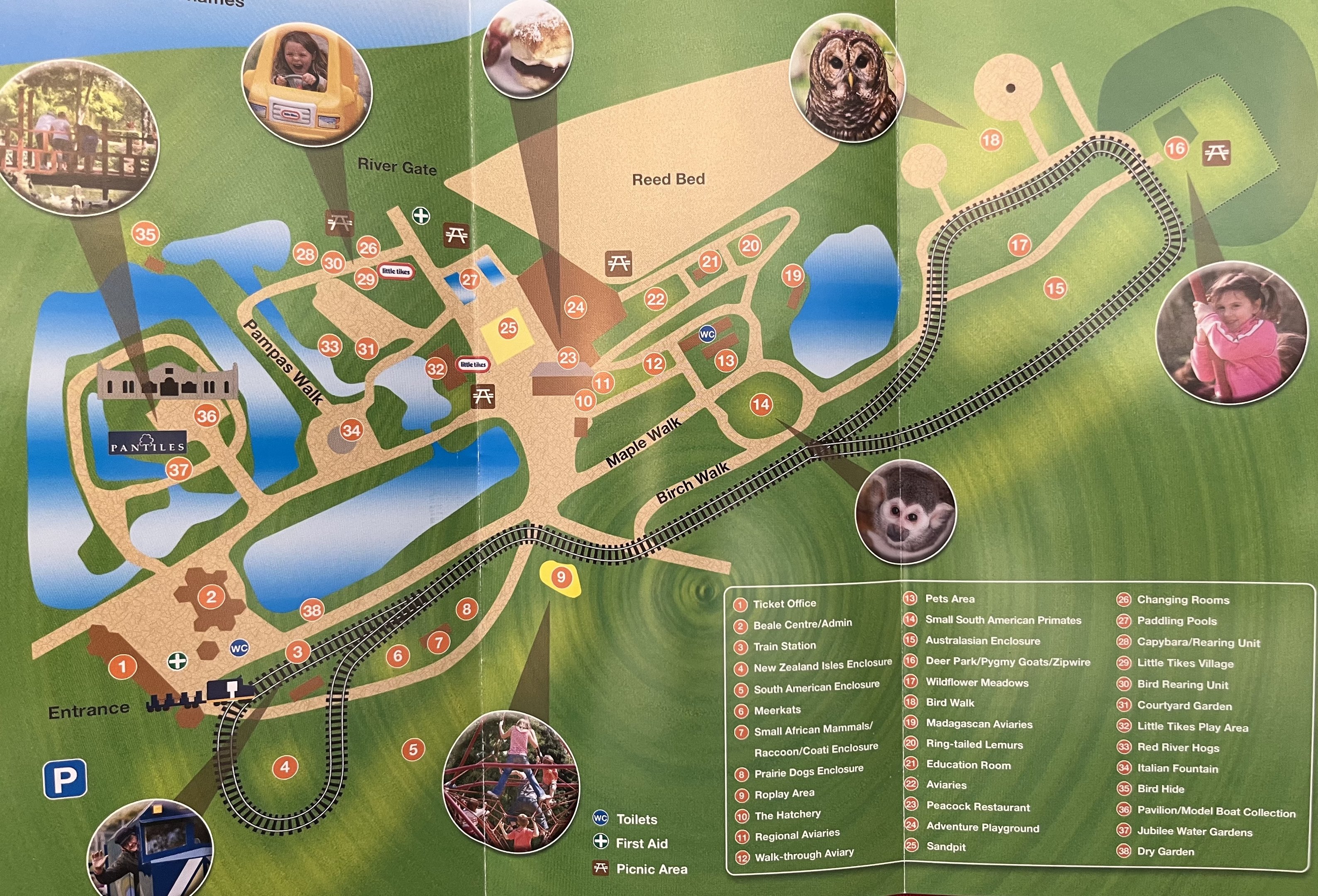 Zoo Map - 2011