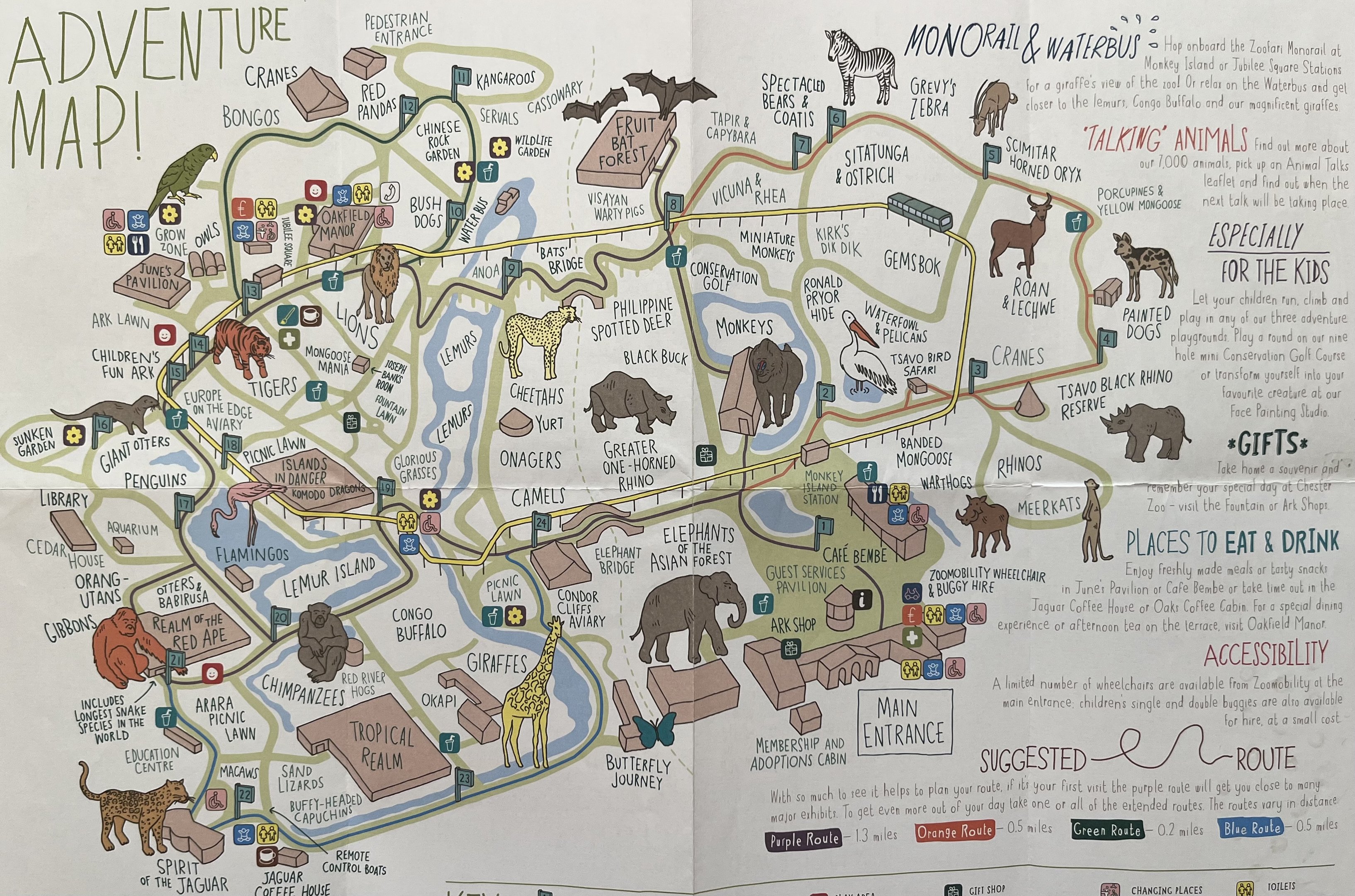 Zoo Map - 2011