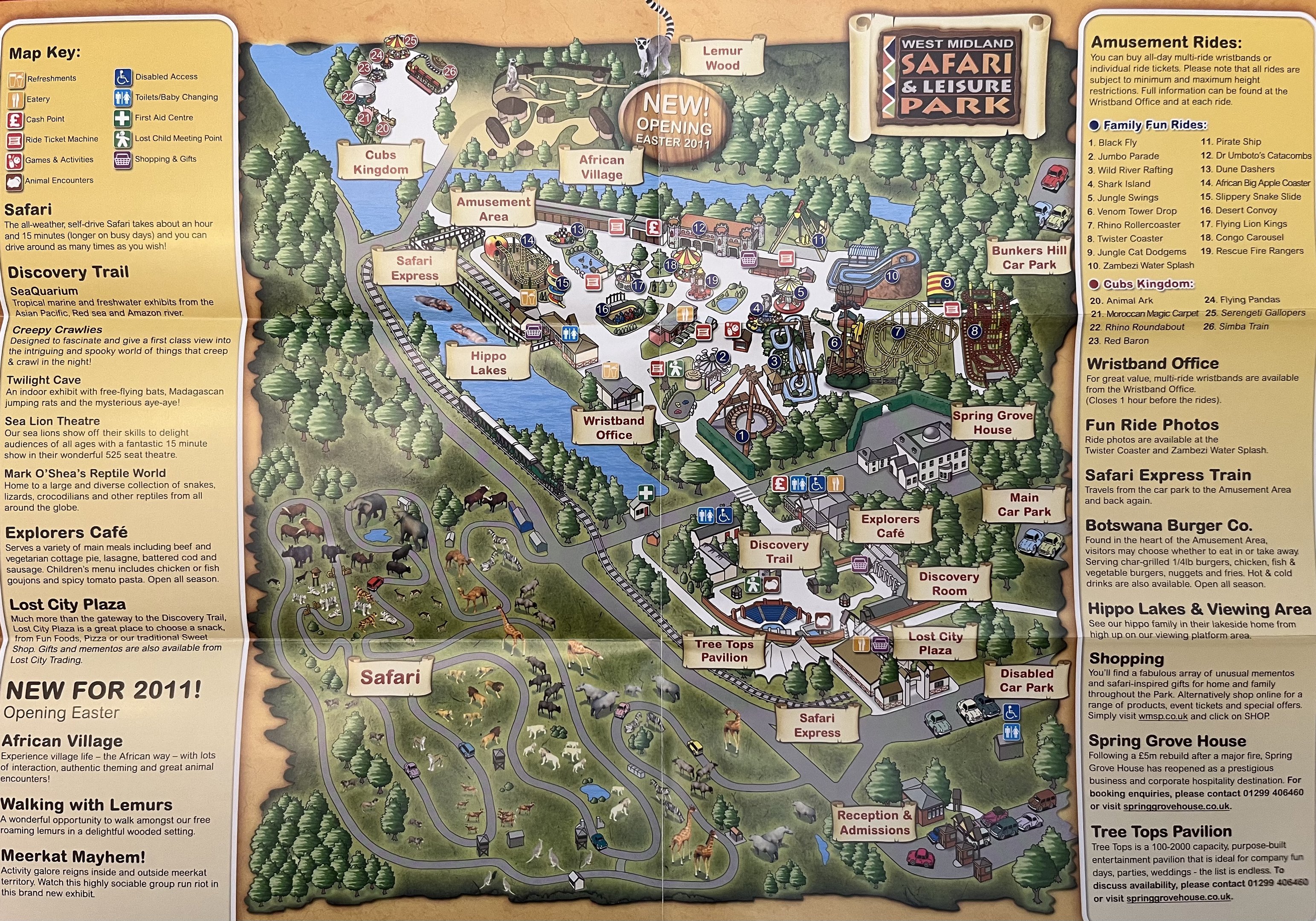 Zoo Map - 2011