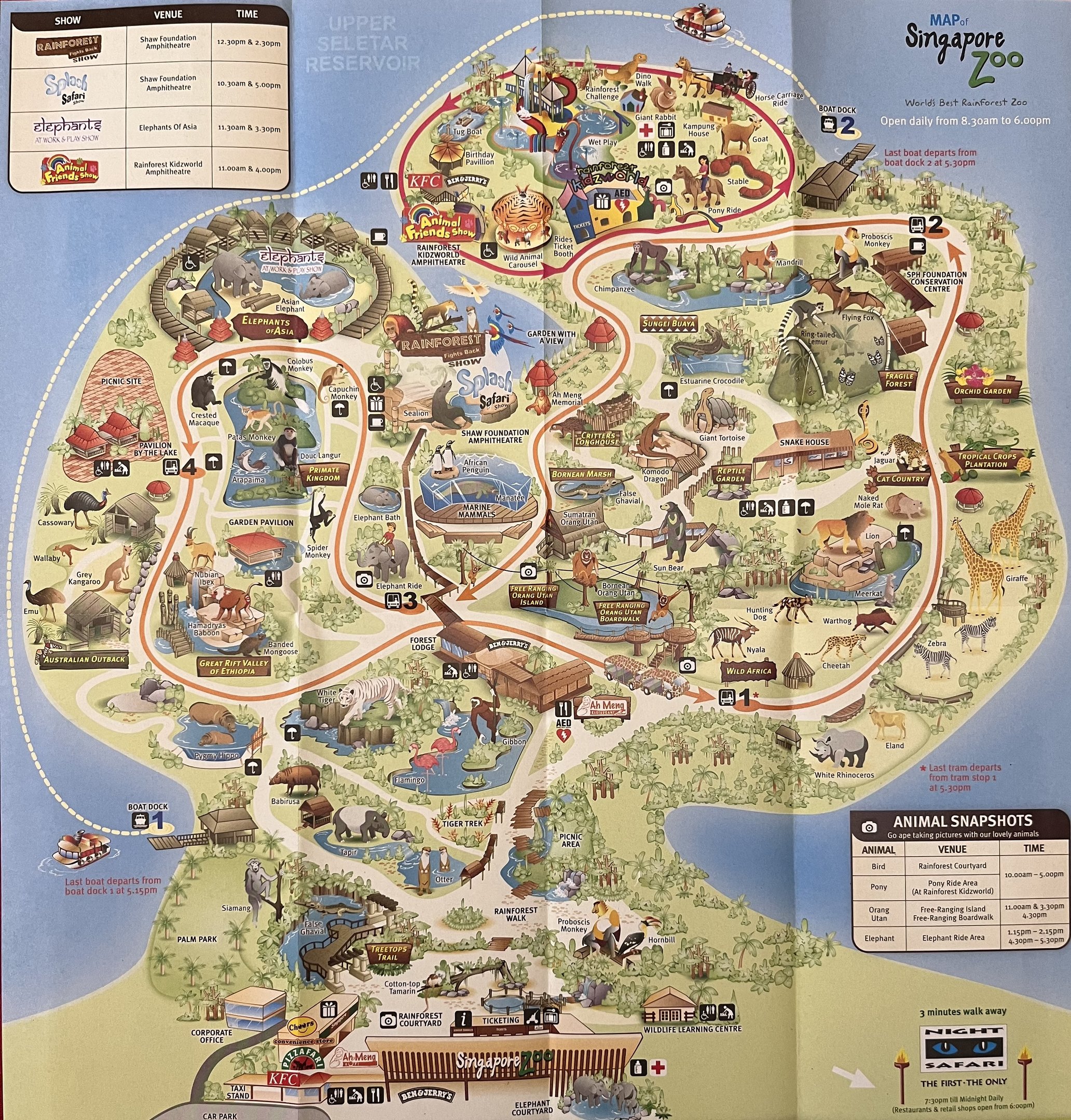 Zoo Map - 2011