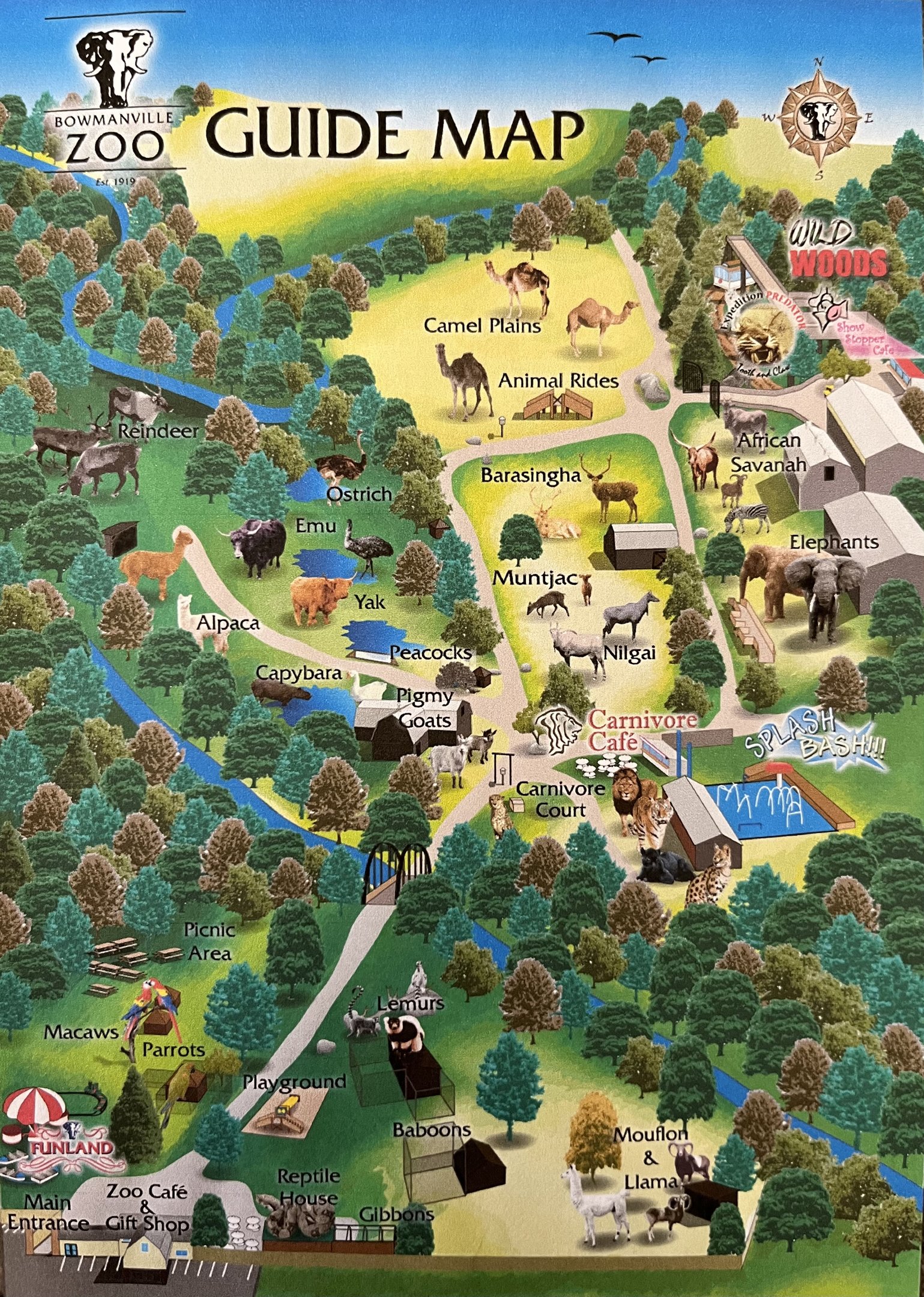 Zoo Map - 2011