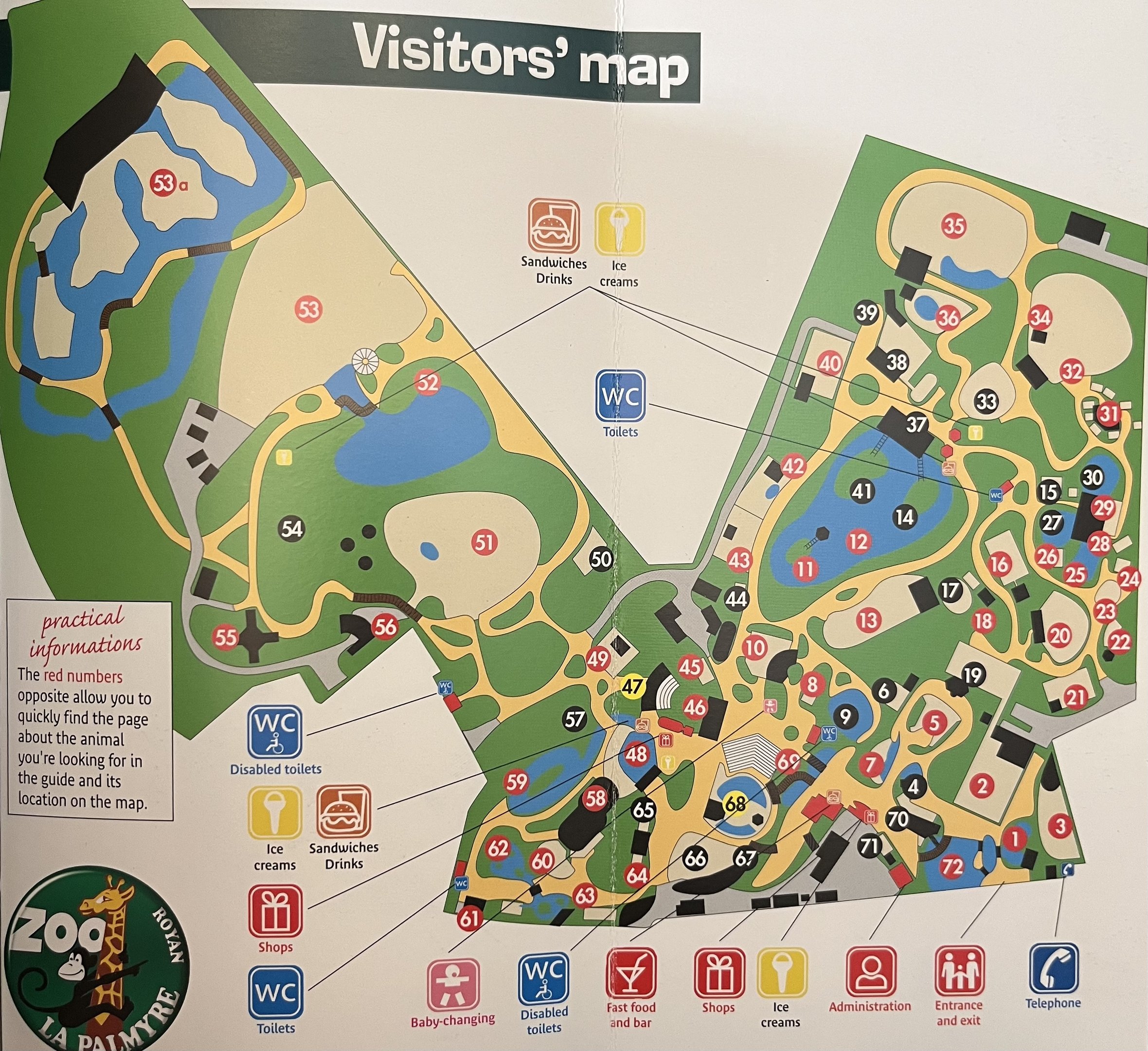 Zoo Map - 2011