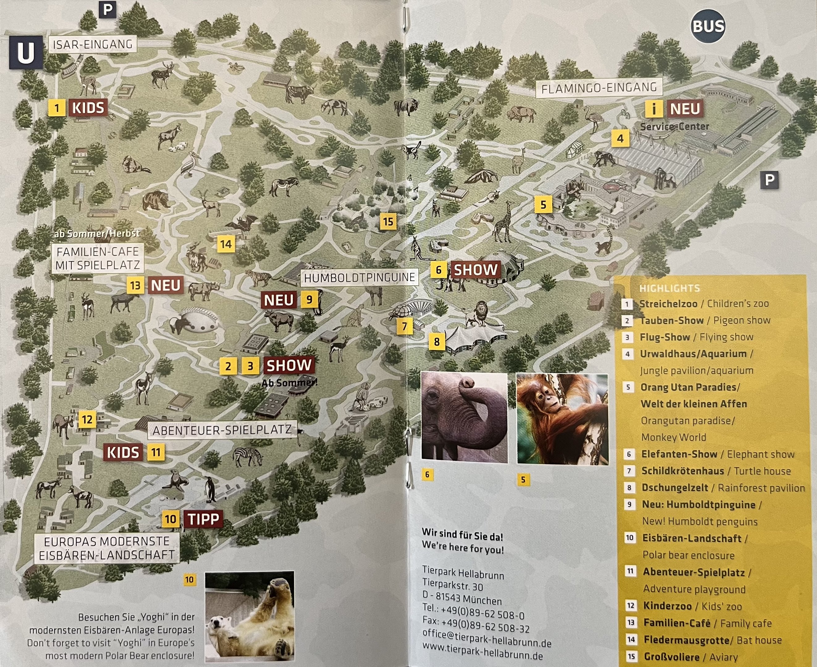 Zoo Map - 2011