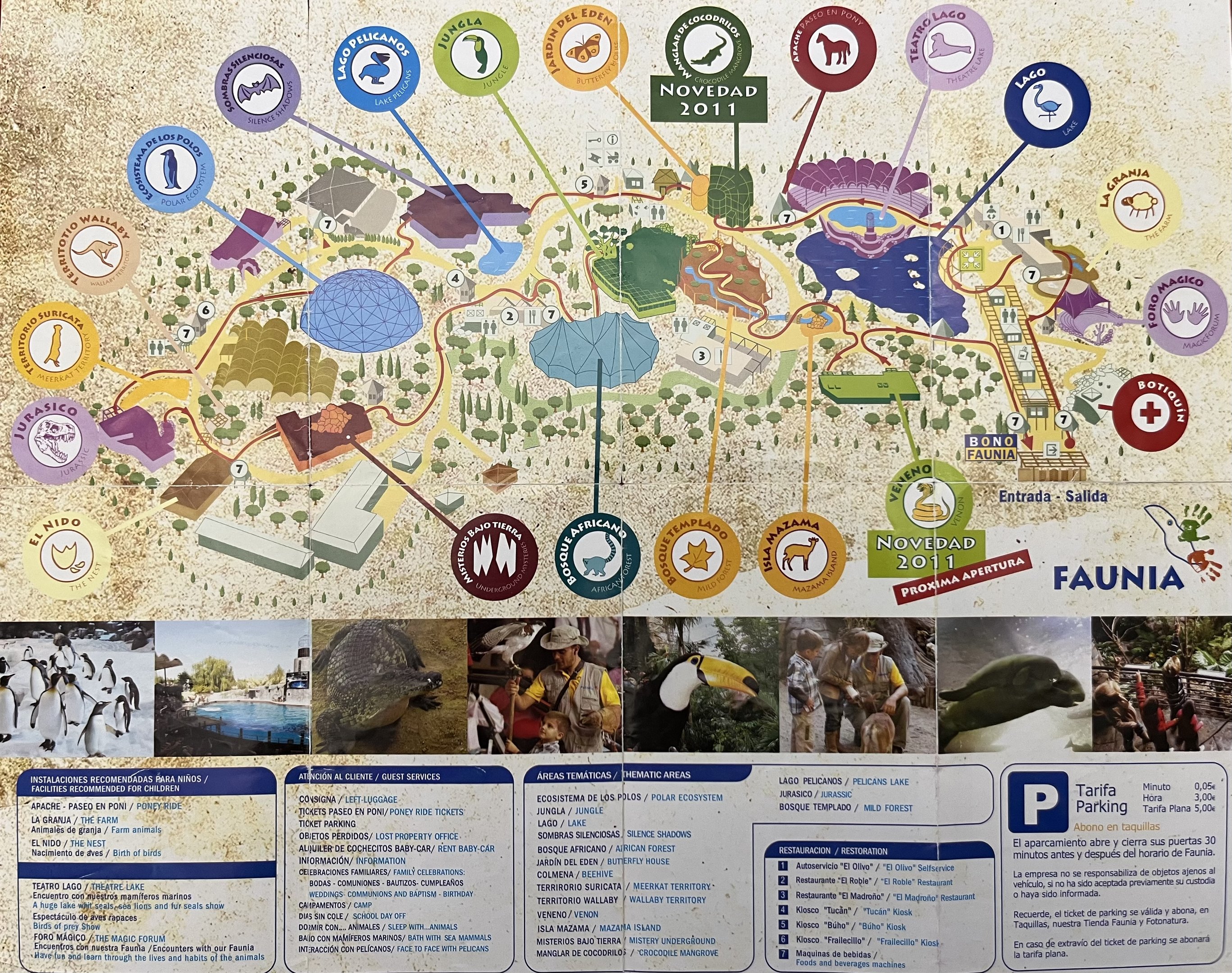 Zoo Map - 2011