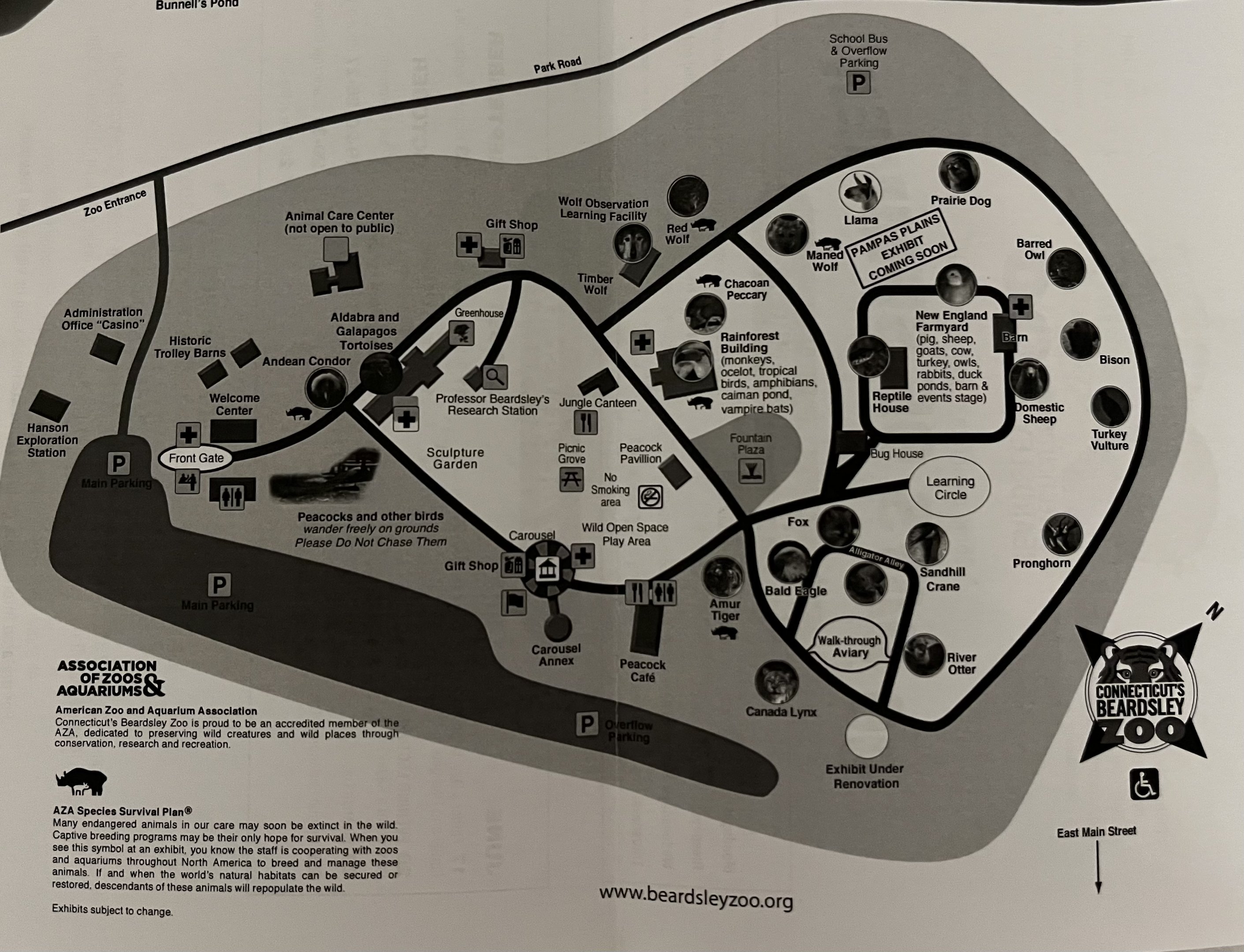 Zoo Map - 2012