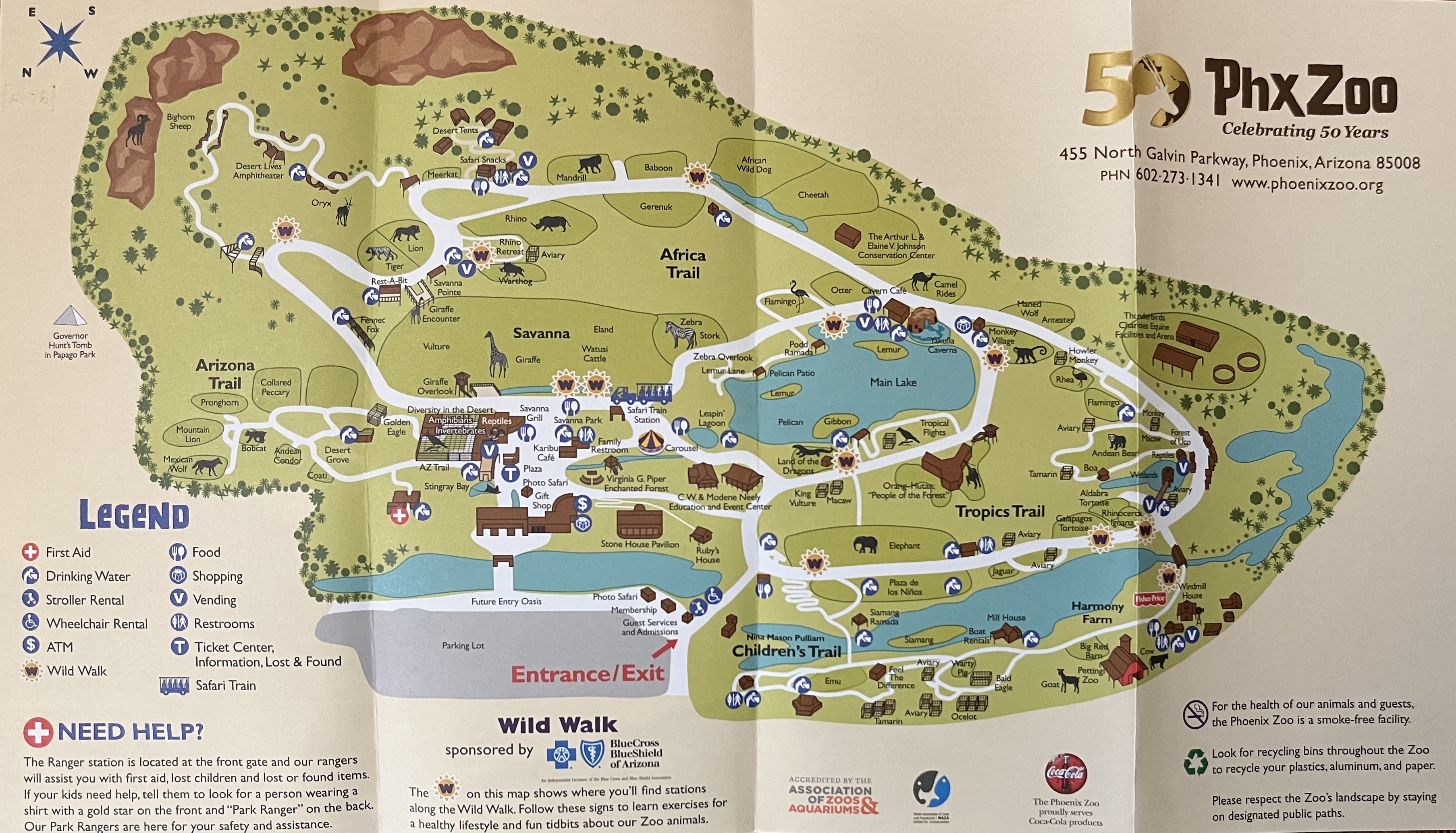 Zoo Map - 2012