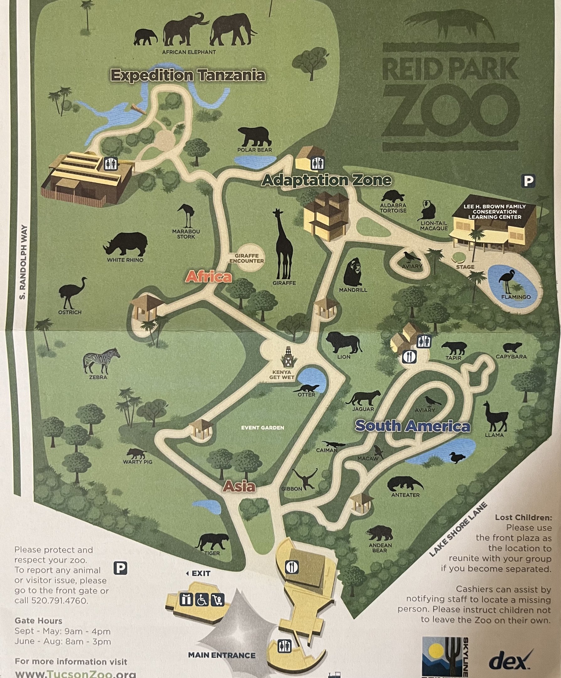 Zoo Map - 2012