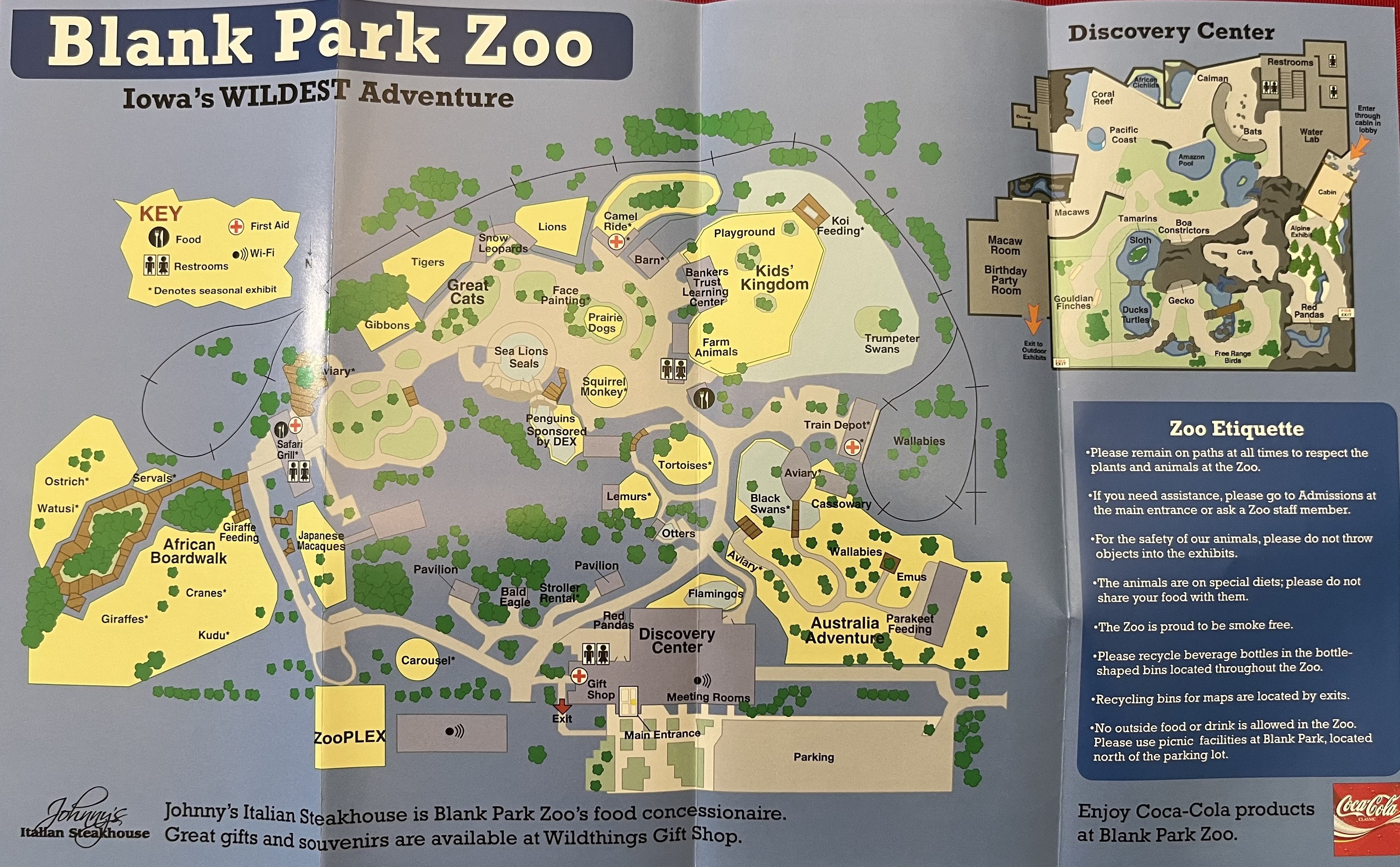 Zoo Map - 2012