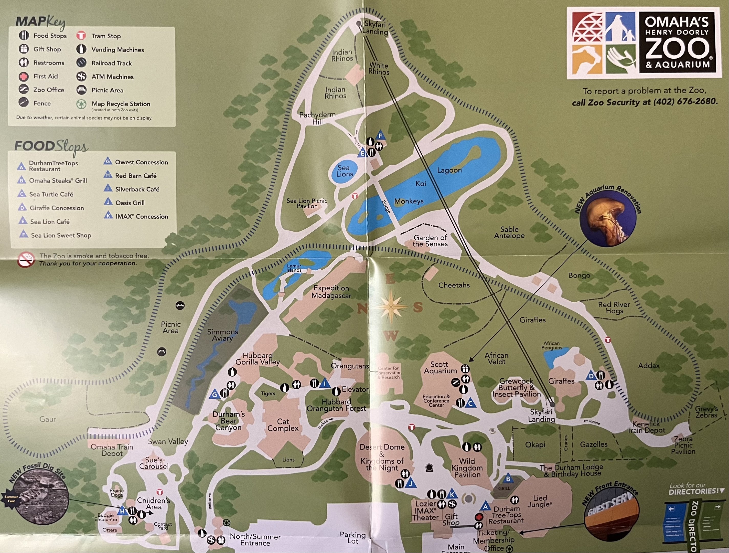 Zoo Map - 2012