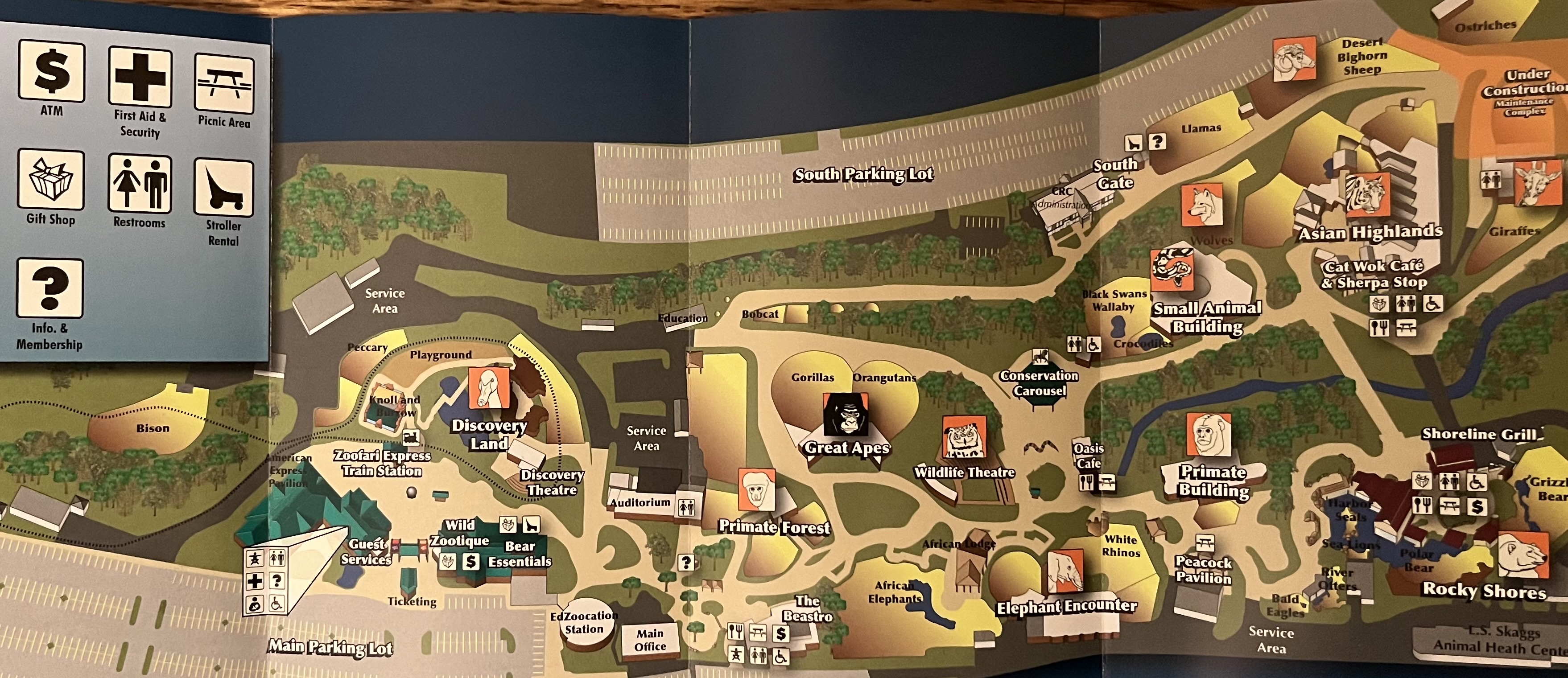Zoo Map - 2012