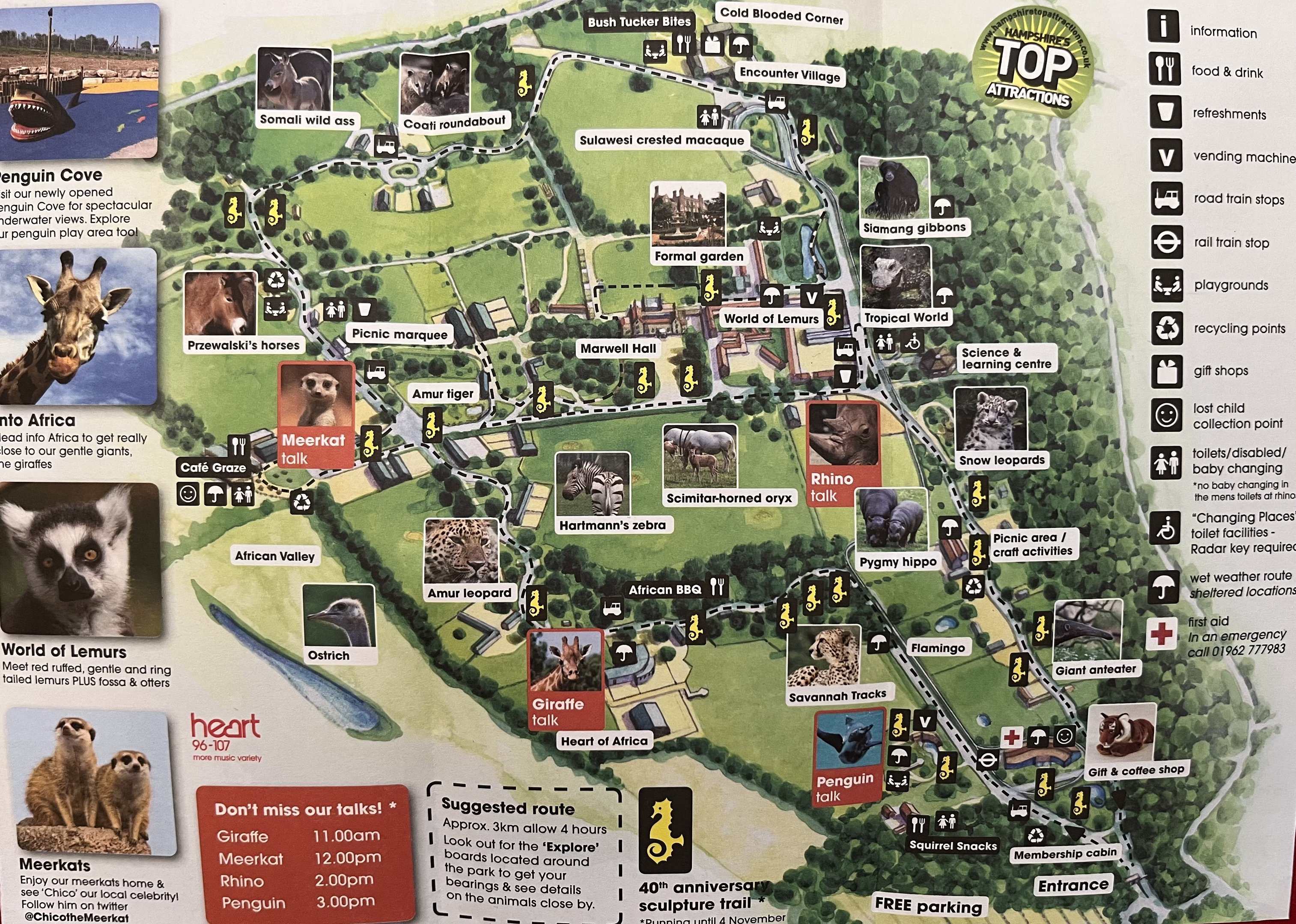 Zoo Map - 2012