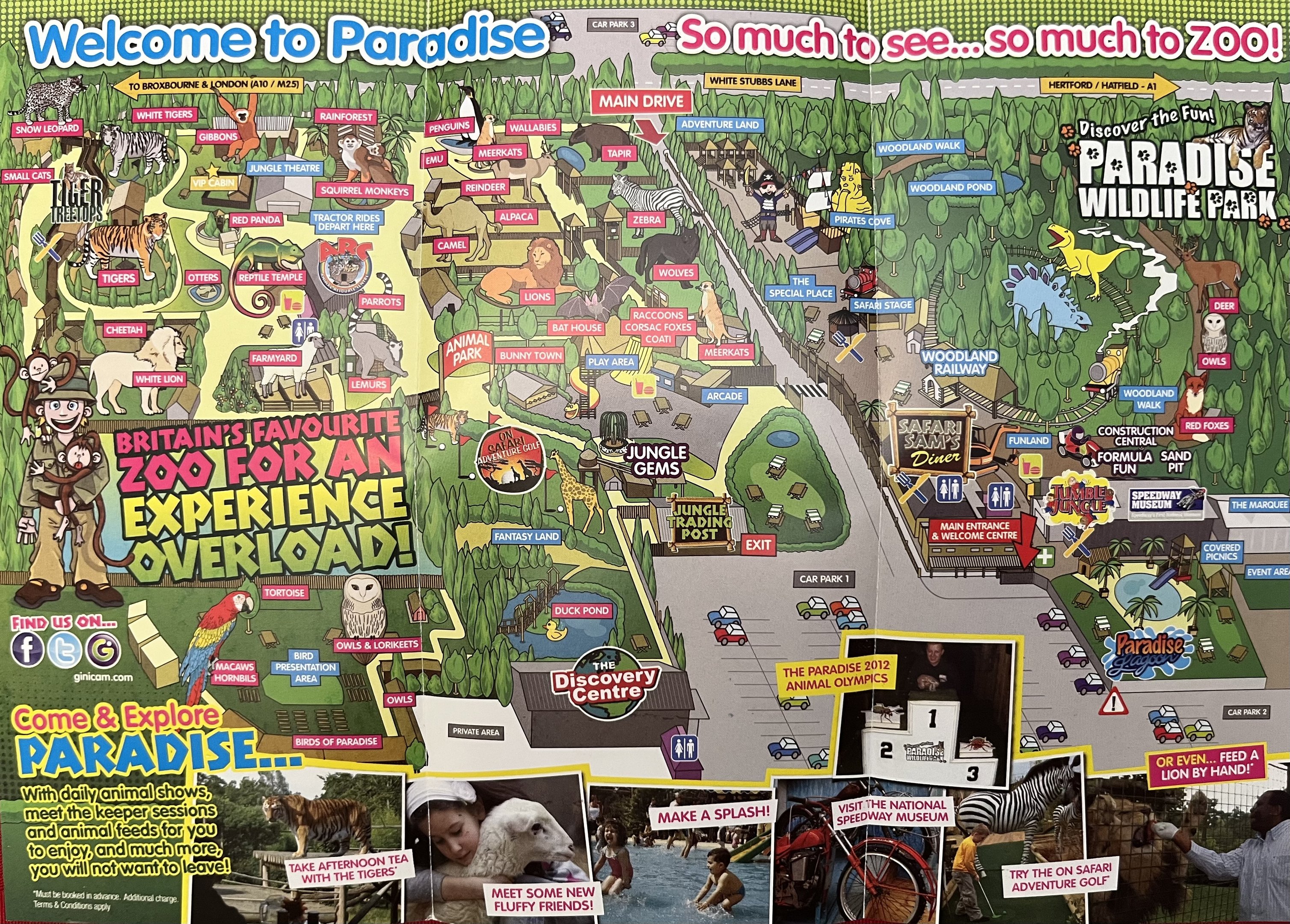Zoo Map - 2012