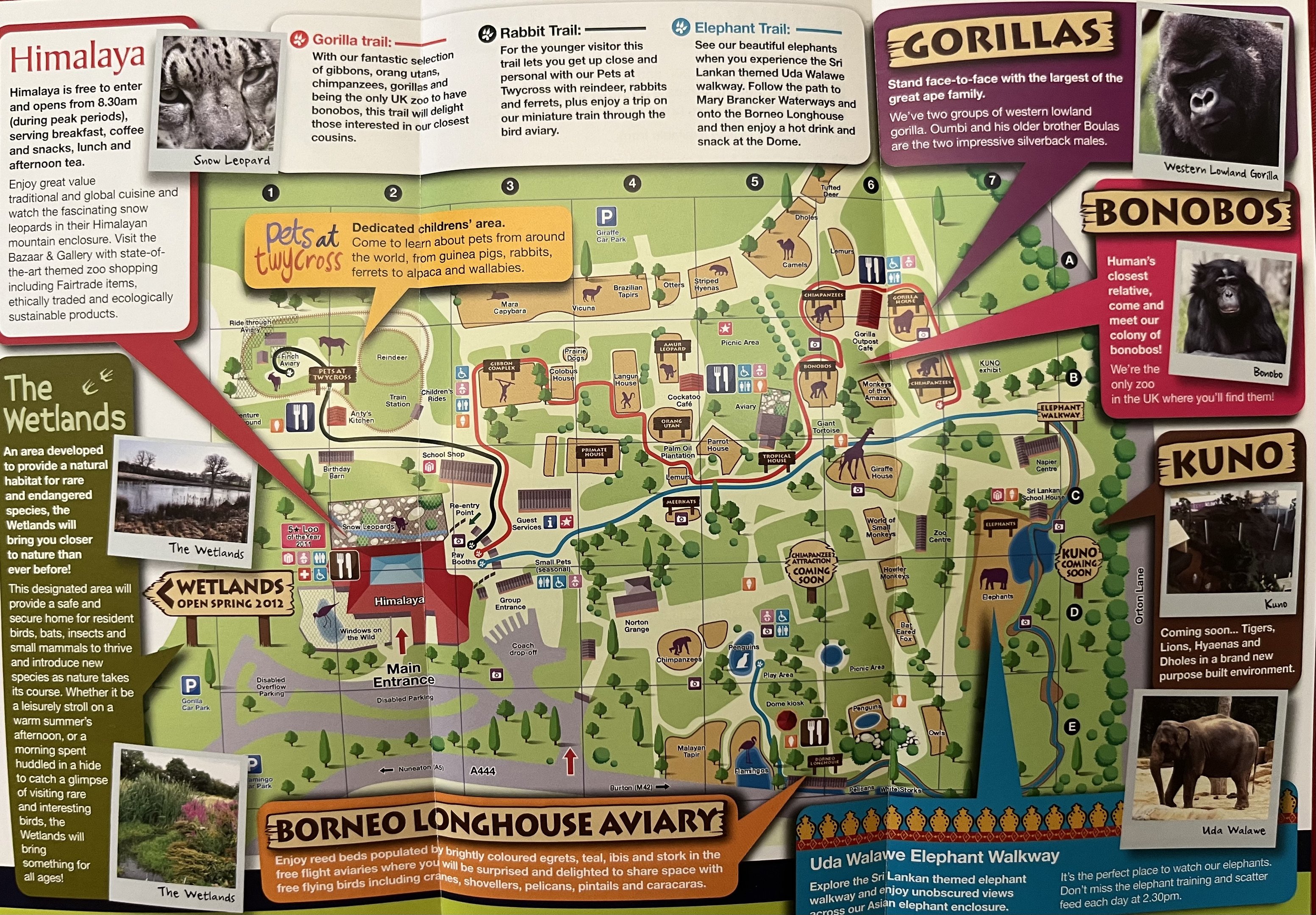 Zoo Map - 2012