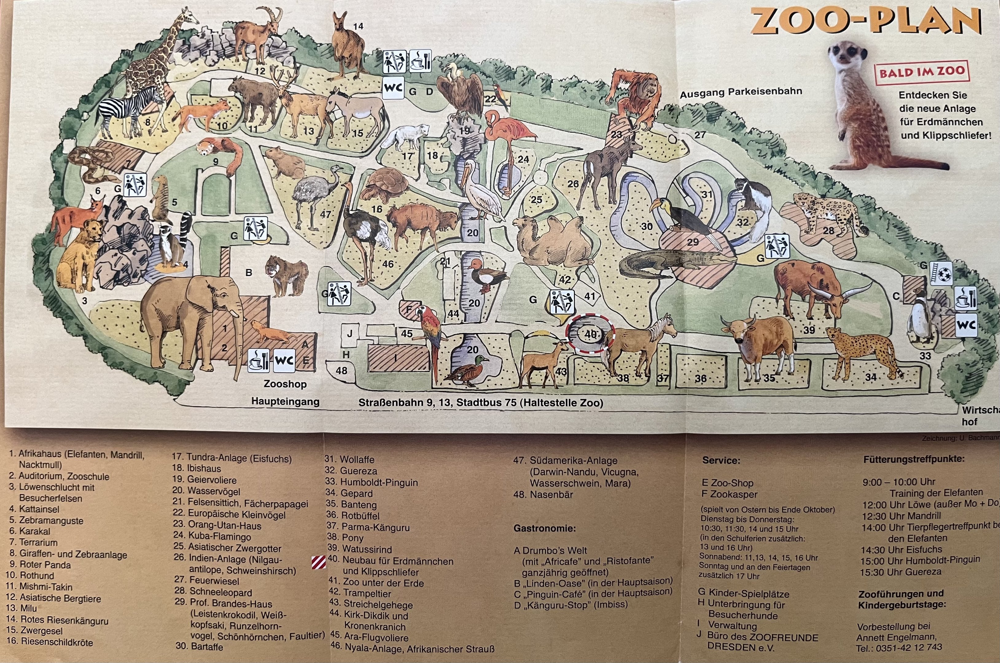 Zoo Map - 2012