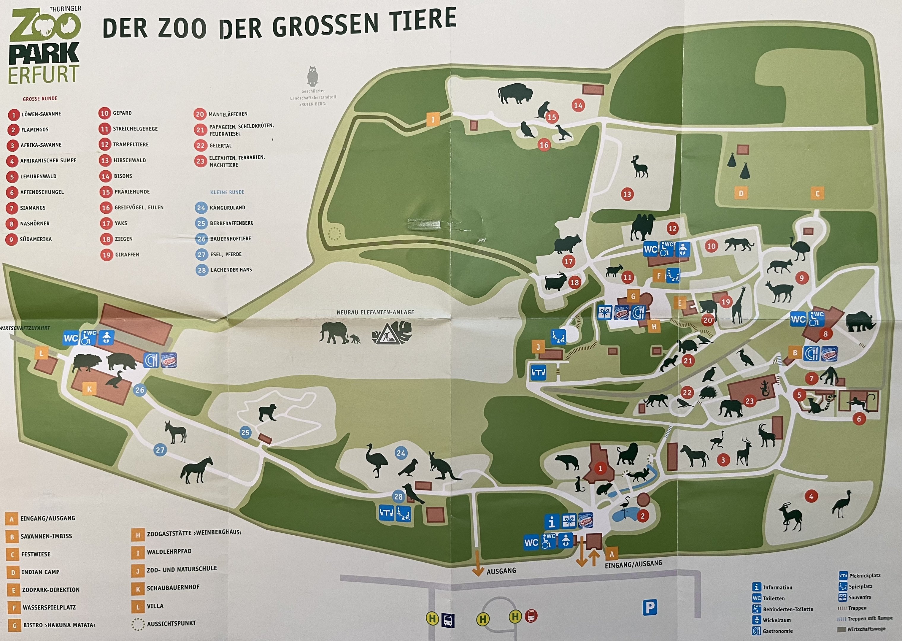 Zoo Map - 2012
