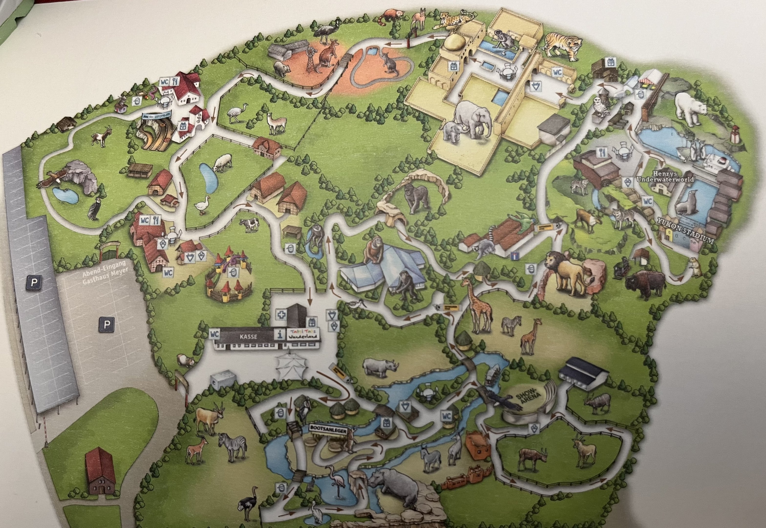 Zoo Map - 2012