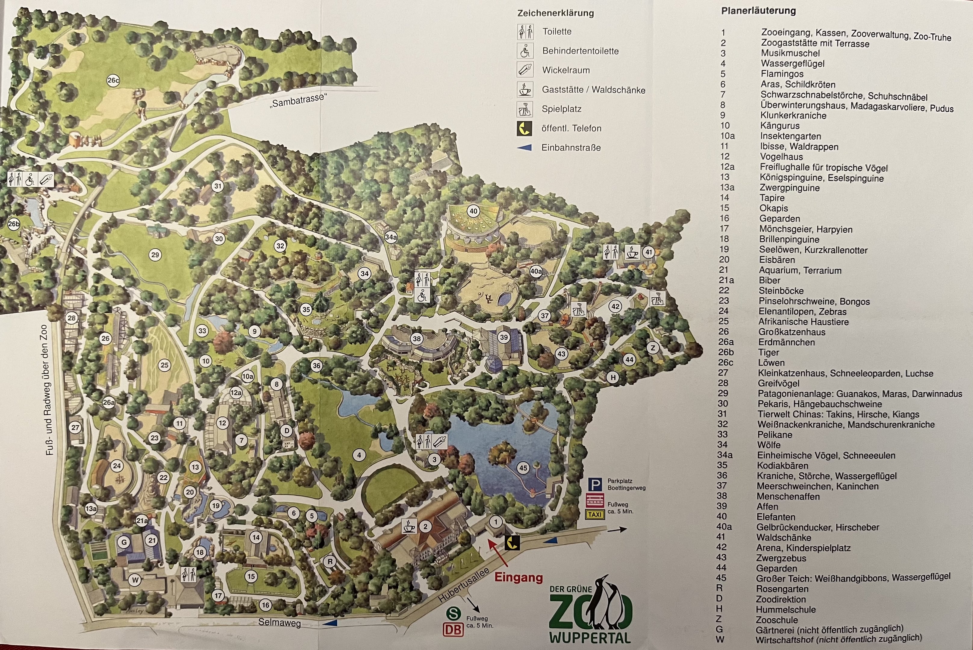 Zoo Map - 2012