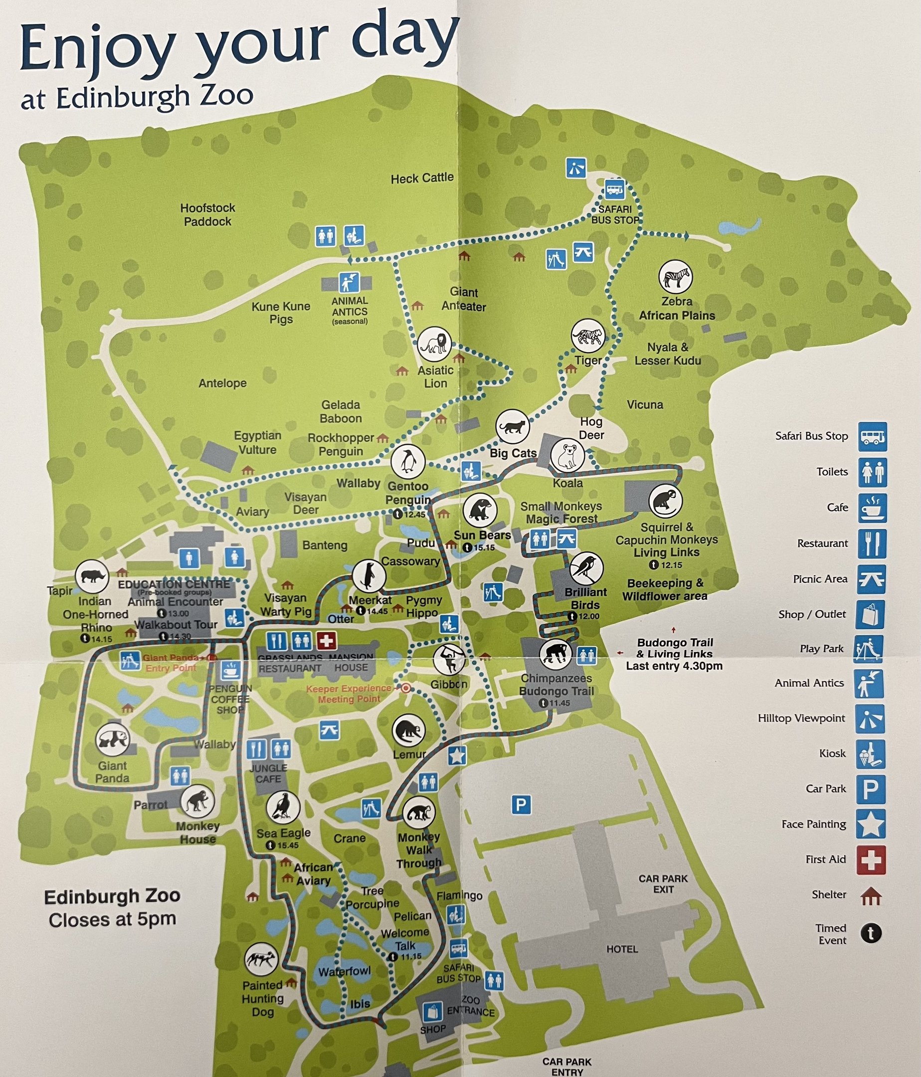Zoo Map - 2012