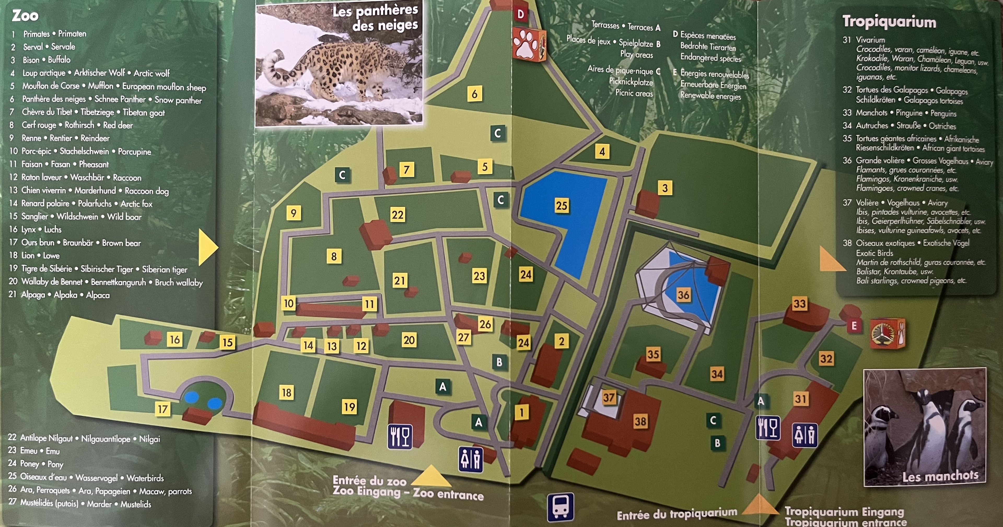 Zoo Map - 2012