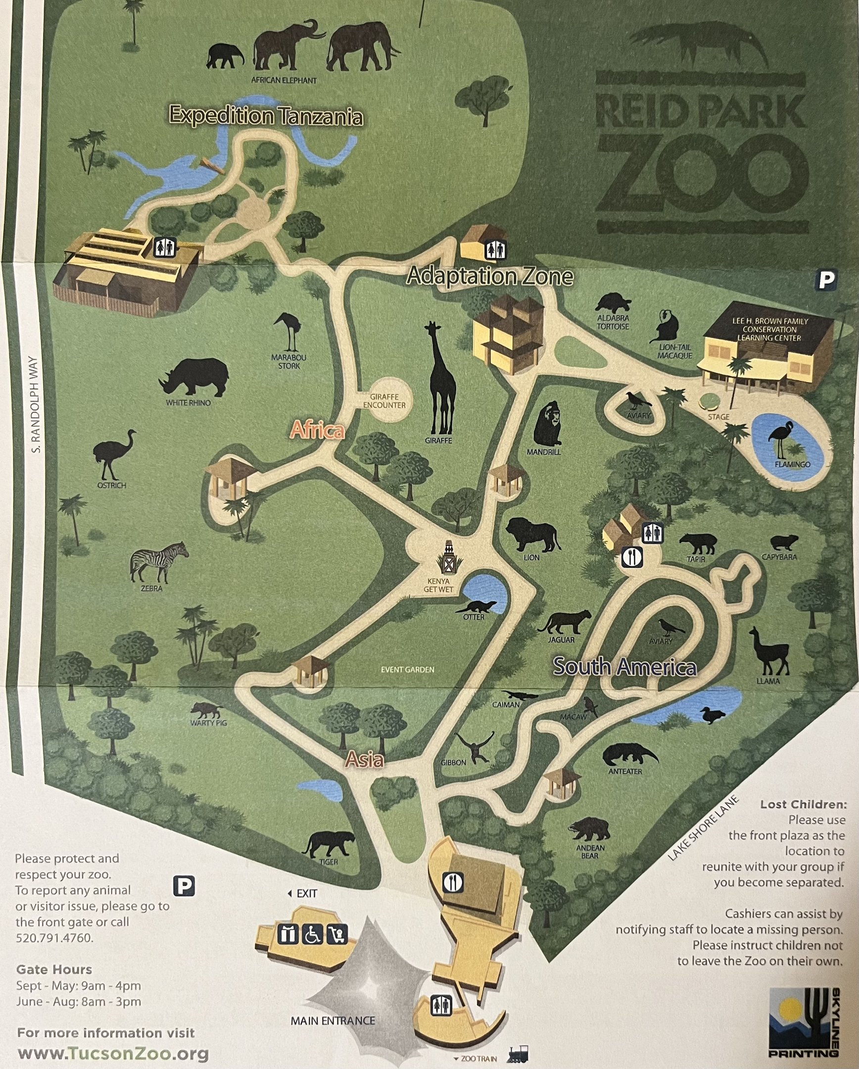 Zoo Map - 2013