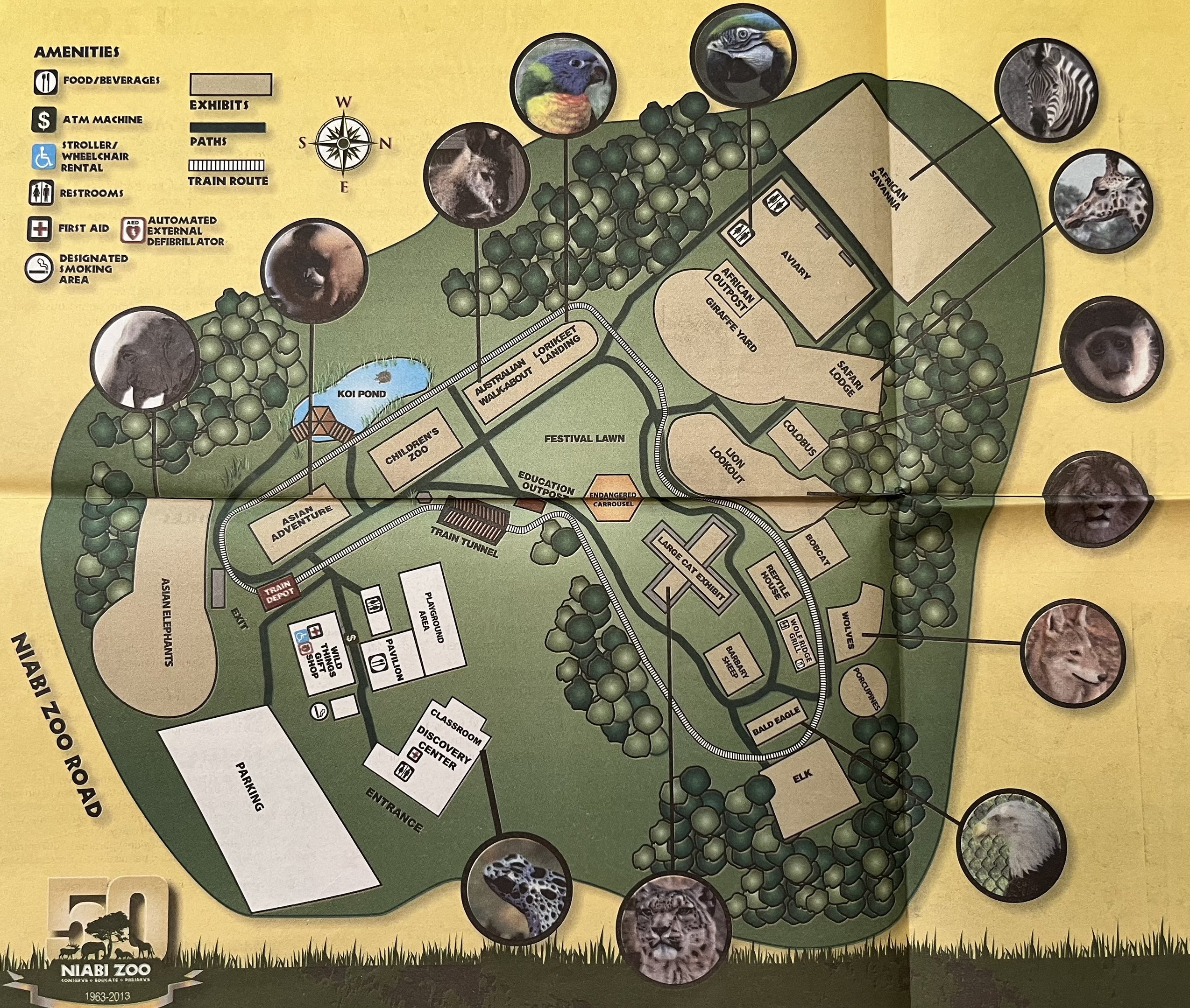 Zoo Map - 2013
