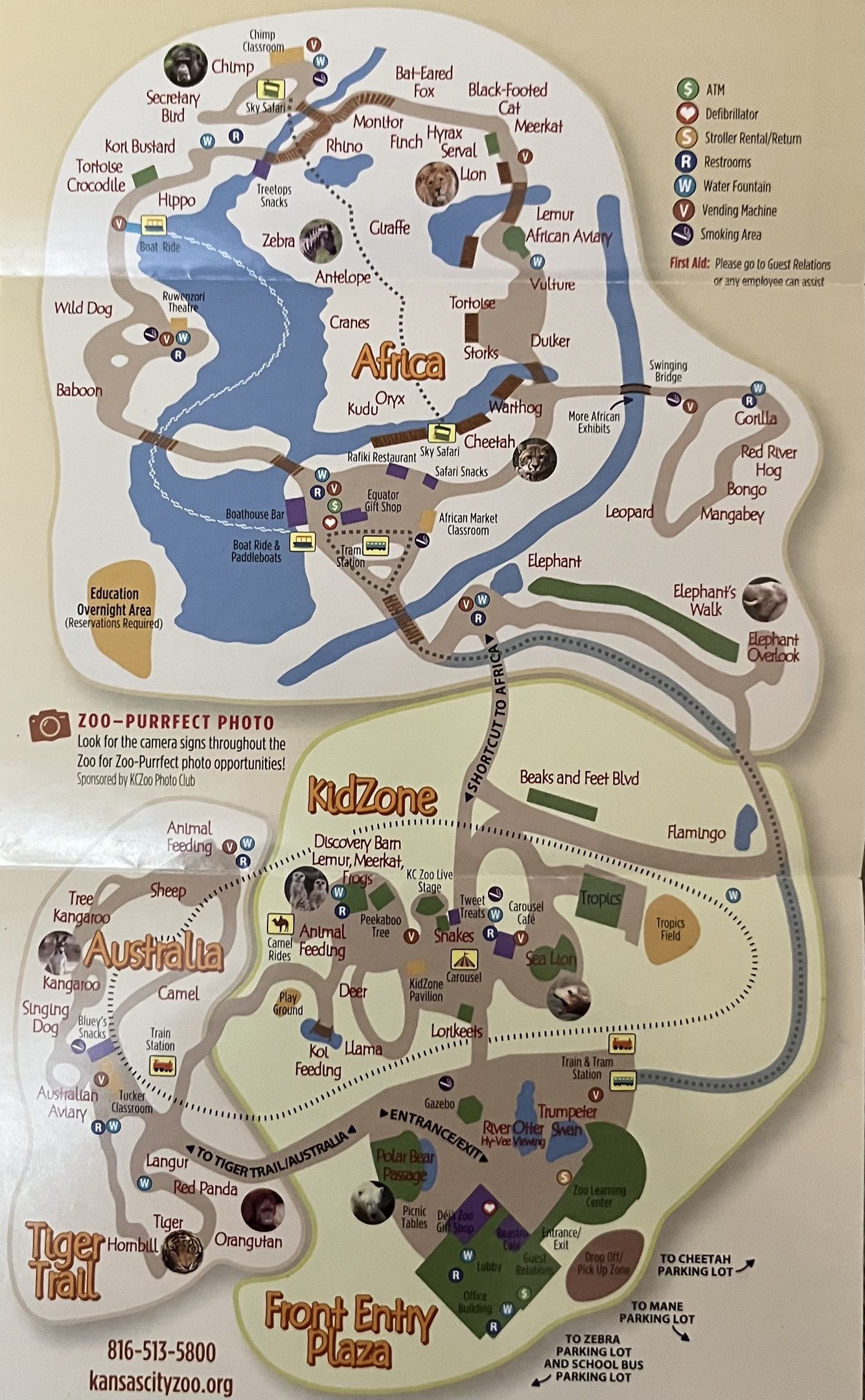 Zoo Map - 2013