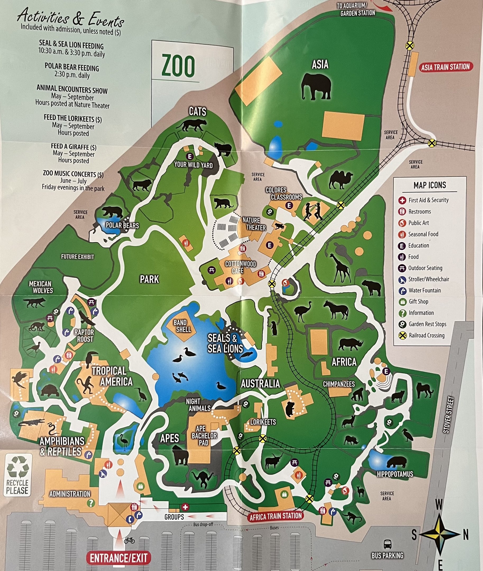 Zoo Map - 2013