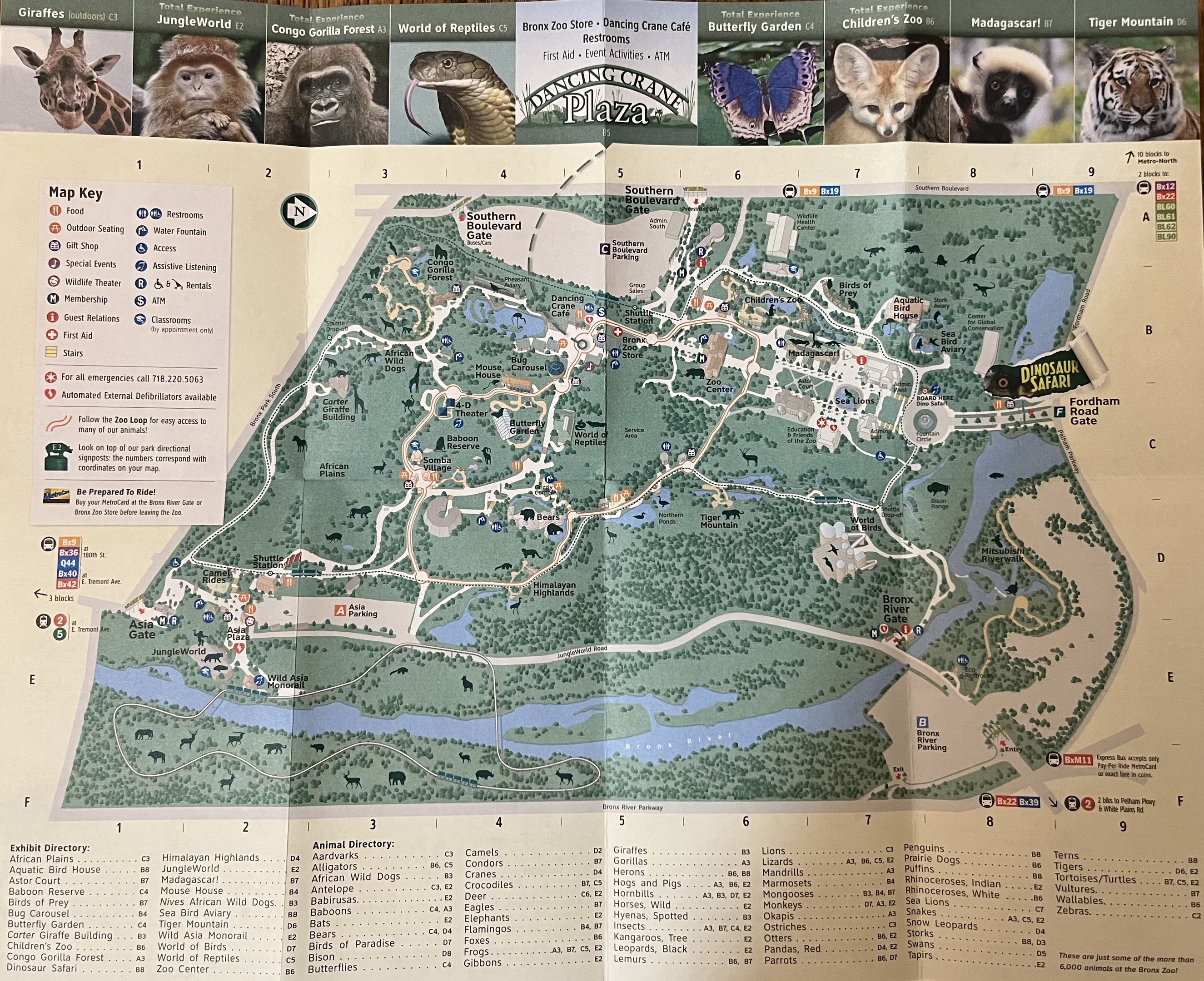 Zoo Map - 2013