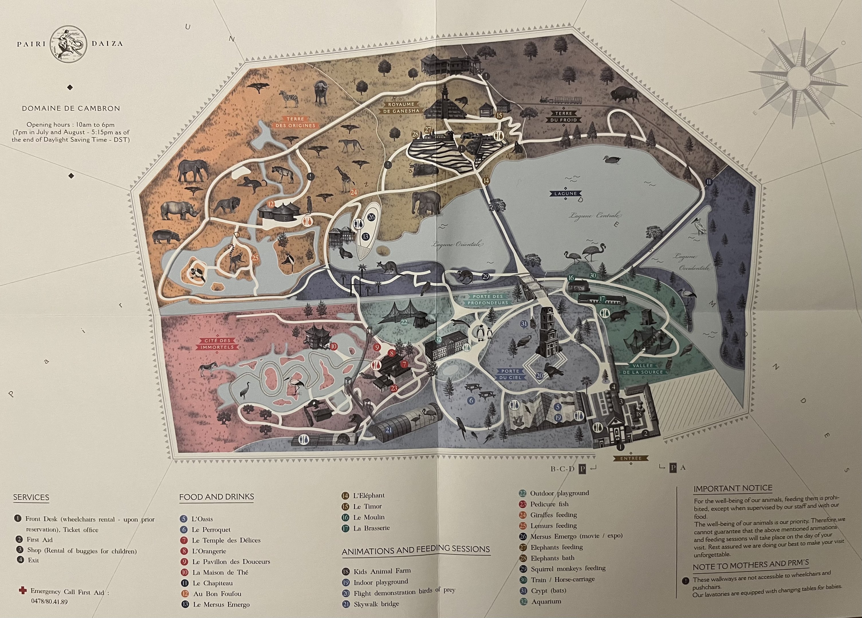 Zoo Map - 2013