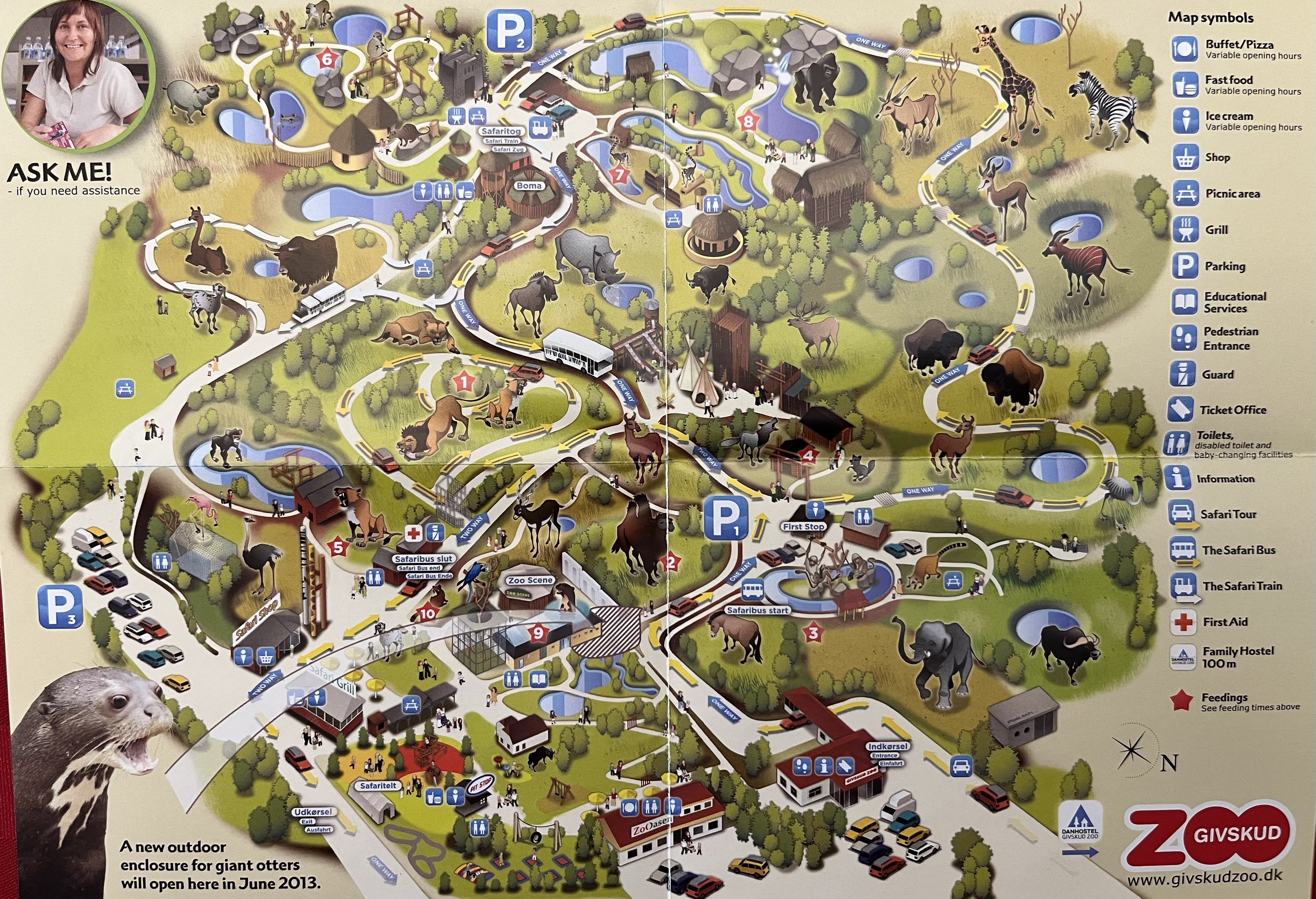 Zoo Map - 2013