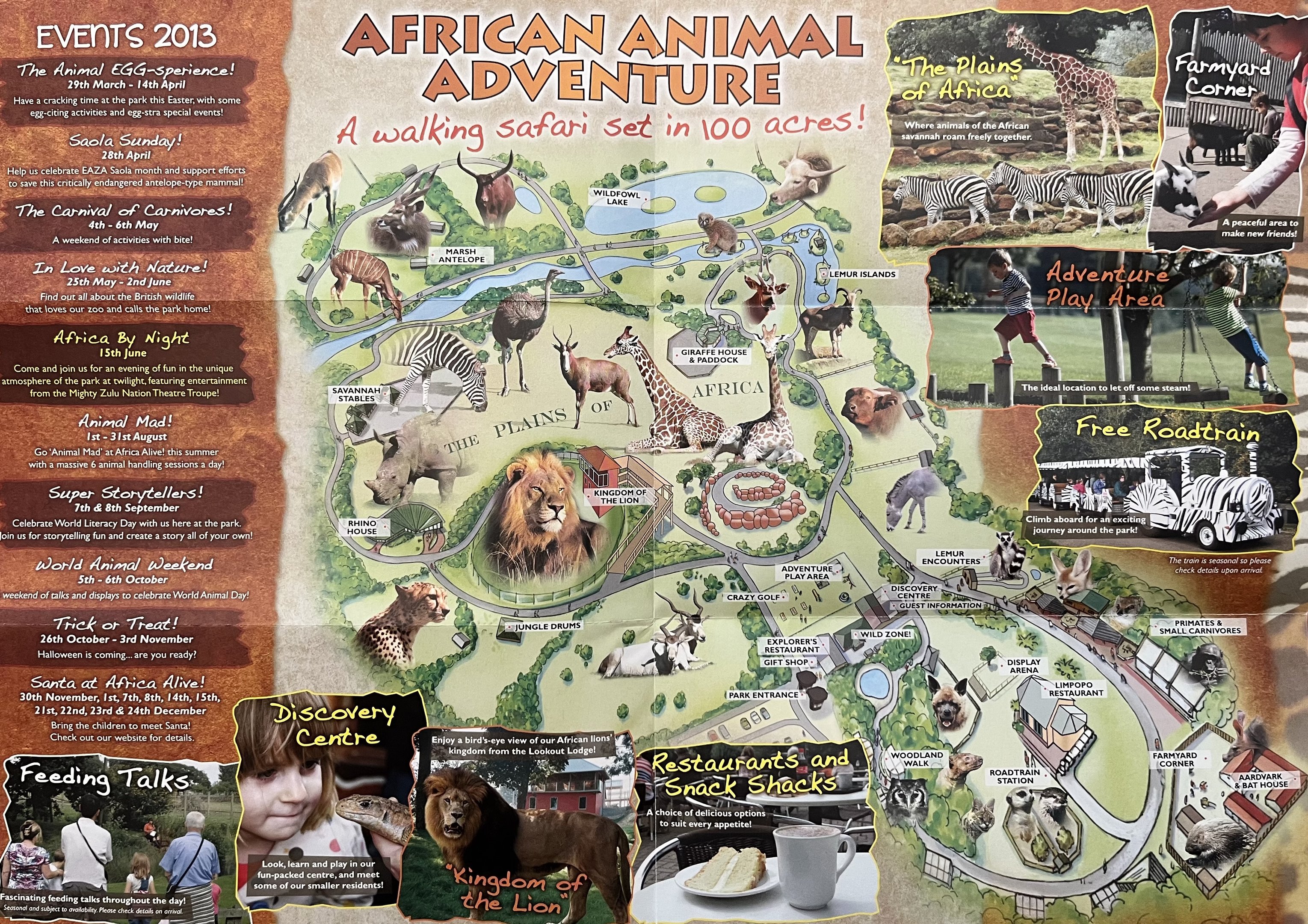 Zoo Map - 2013