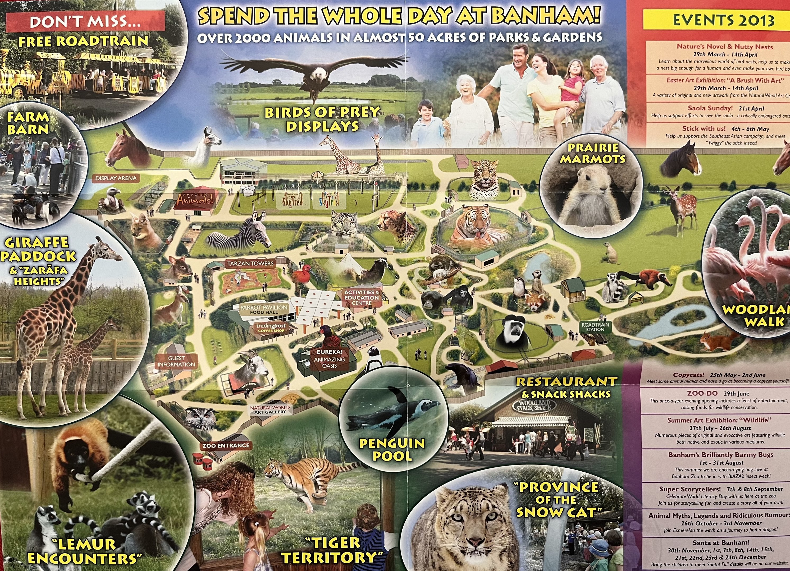 Zoo Map - 2013