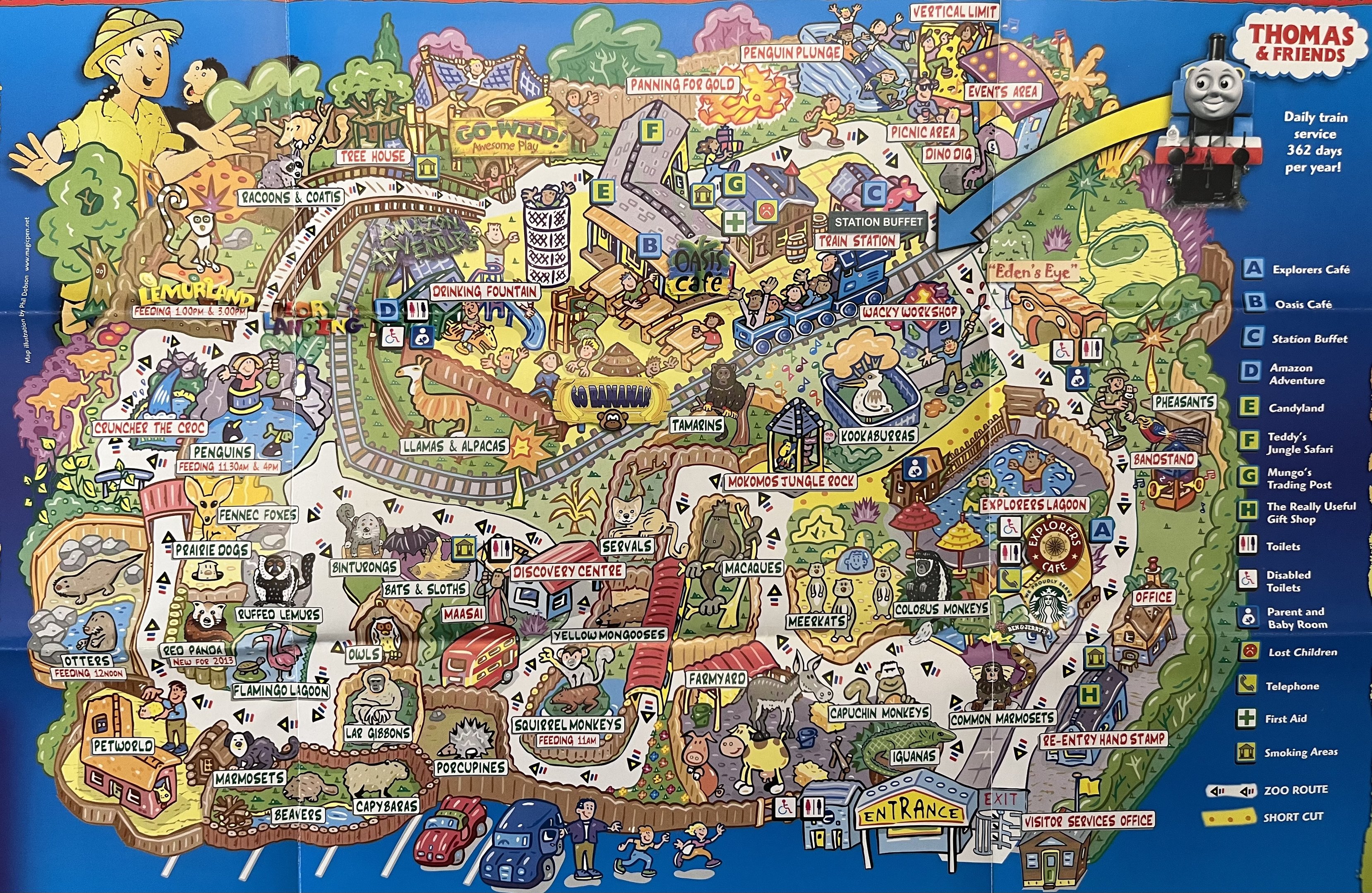 Zoo Map - 2013