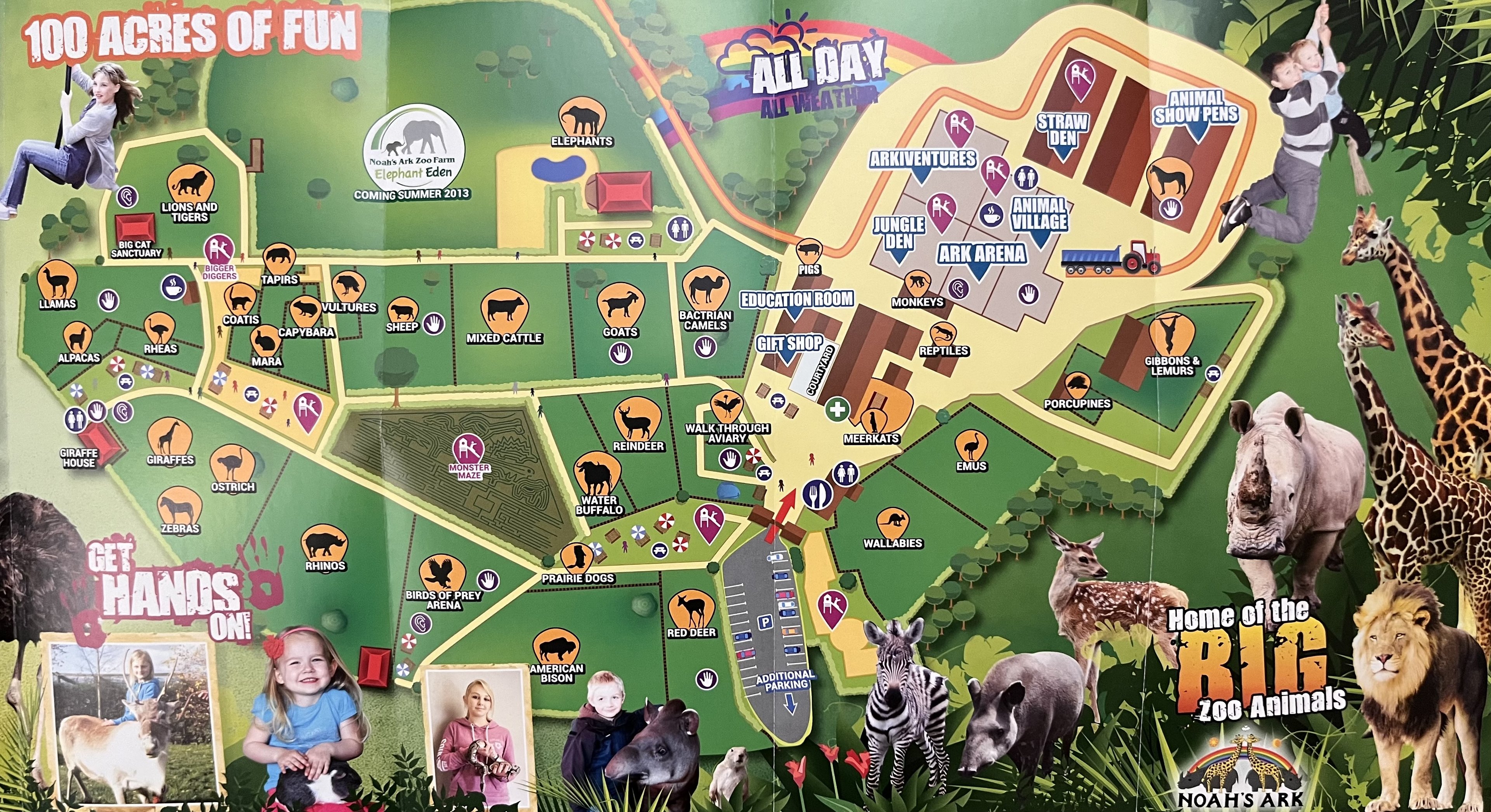 Zoo Map - 2013