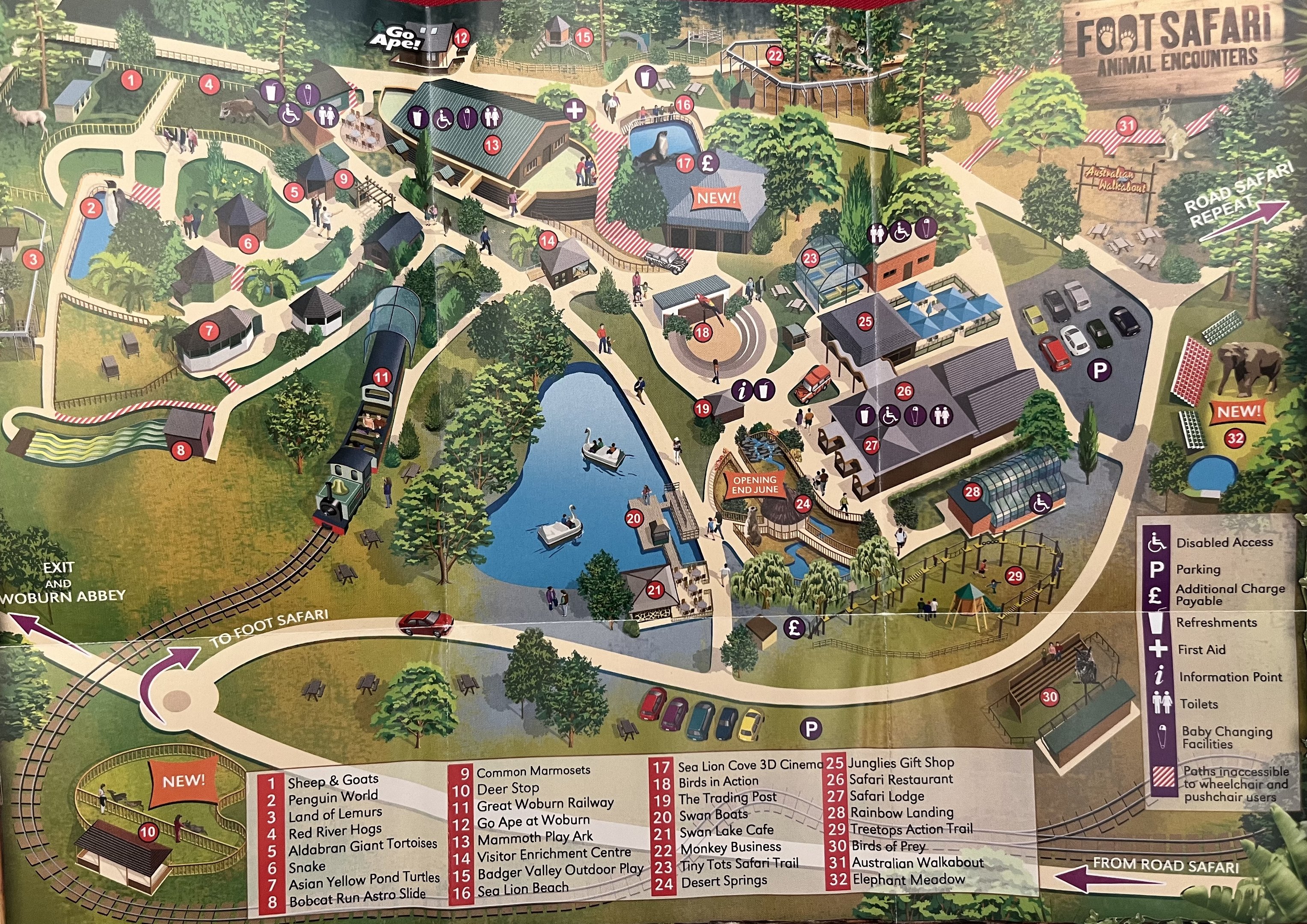 Zoo Map - 2013