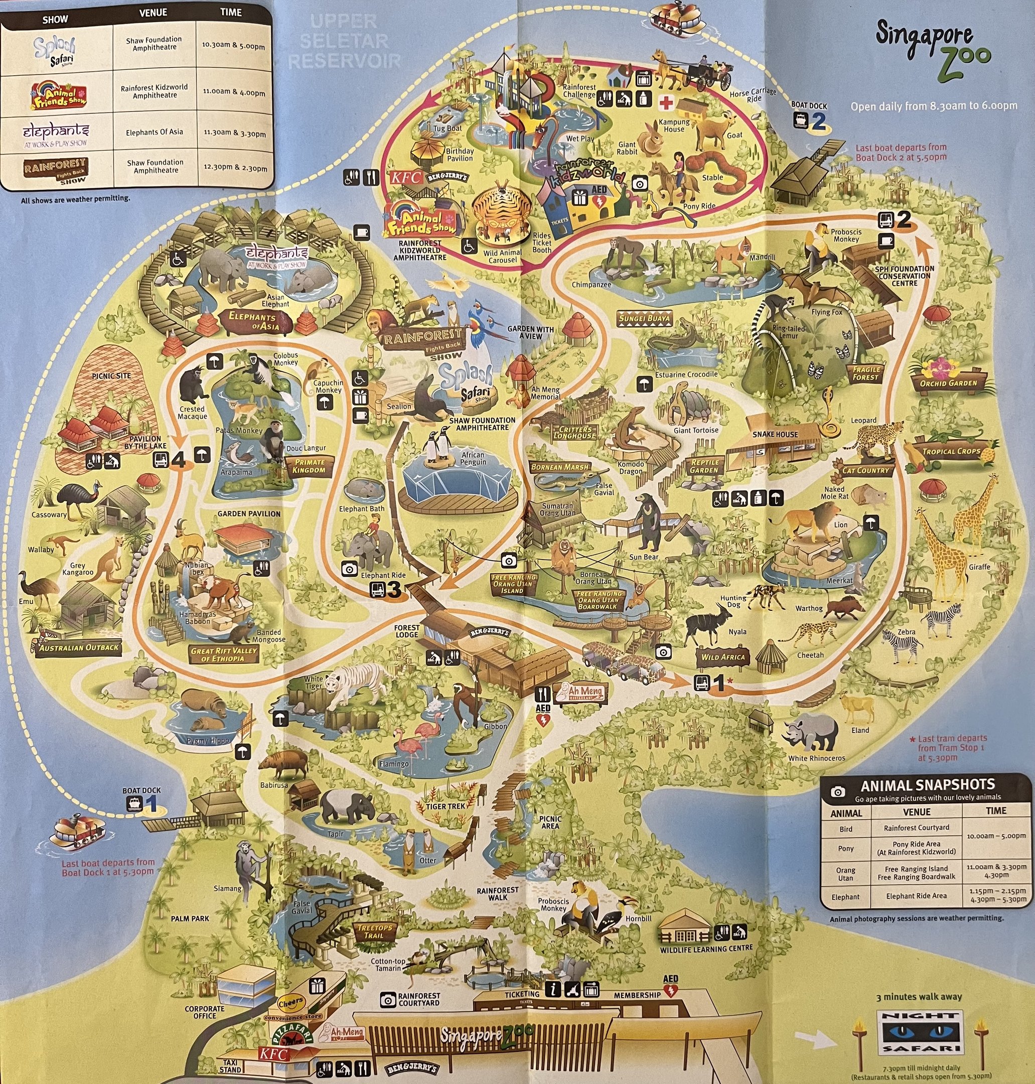 Zoo Map - 2013